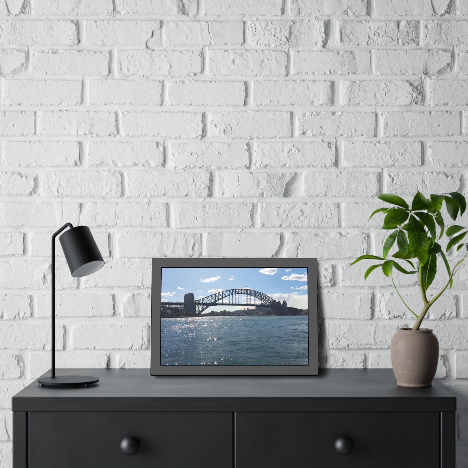 Sydney Harbour (framed print) - Love Ya Wall Art