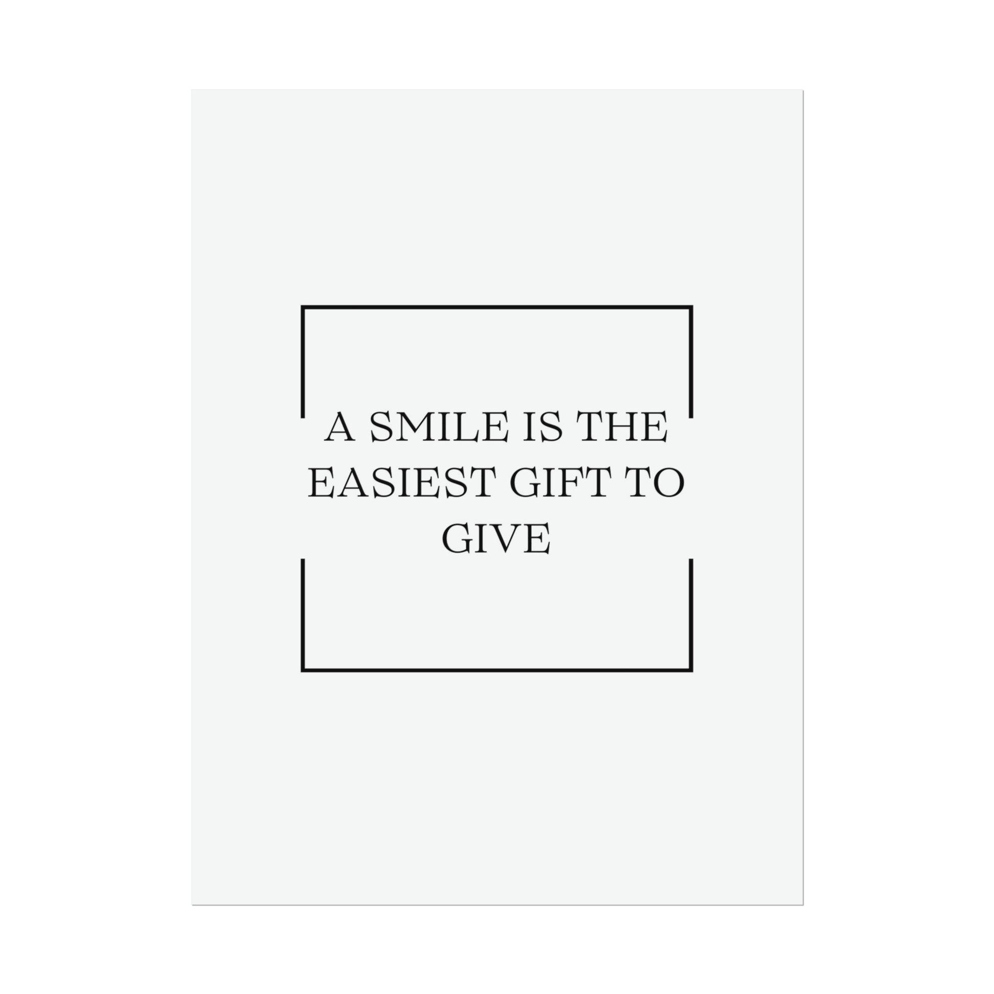 Quote - Smile (print) - Love Ya Wall Art