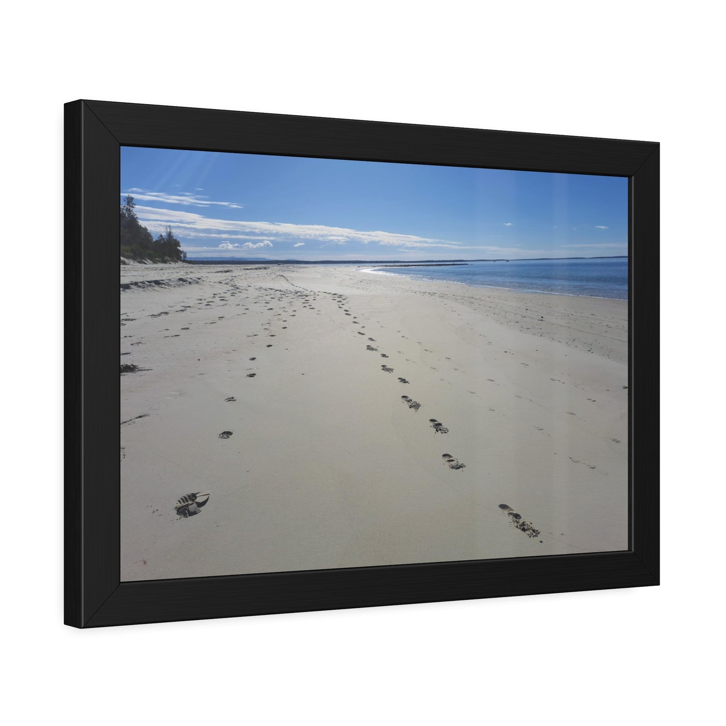 Footprints (framed print)