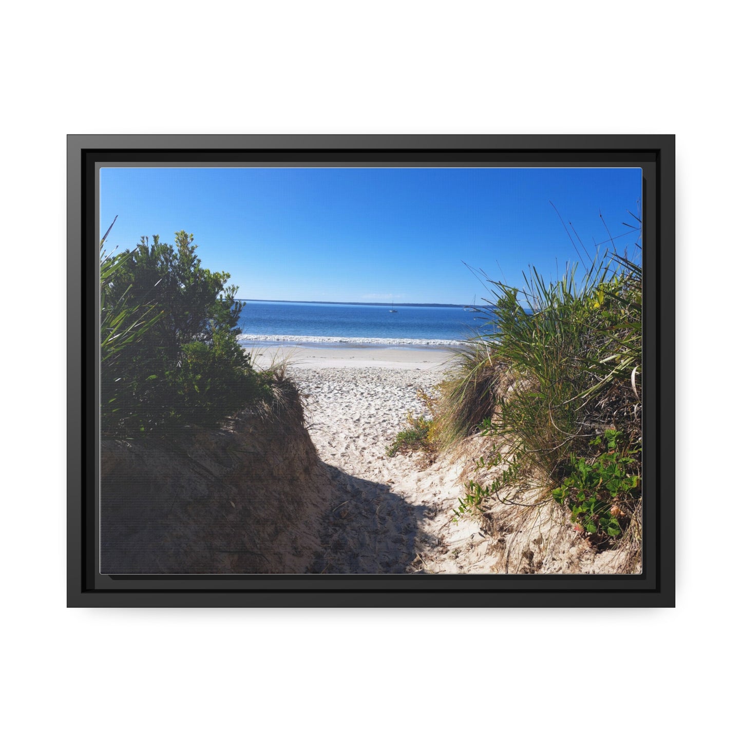 Beach Access (framed canvas)