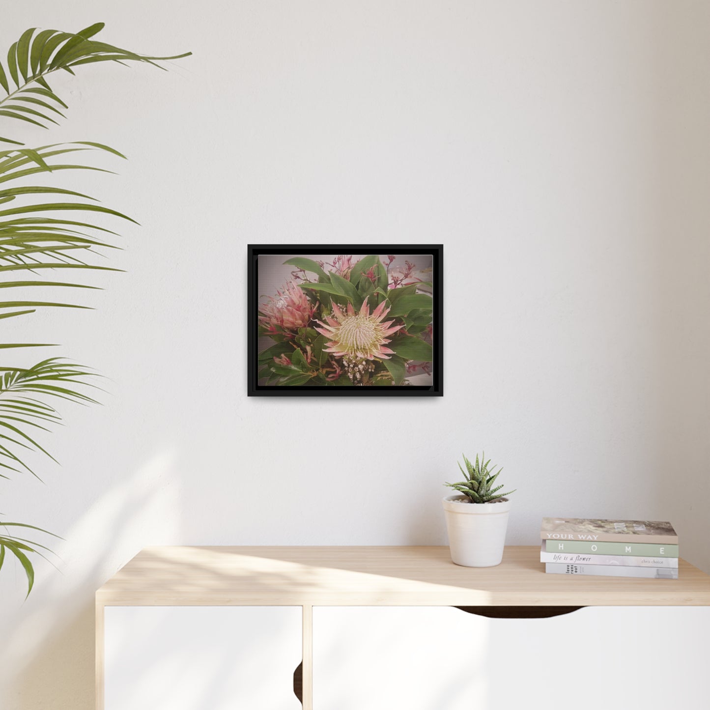 Flowers (framed canvas)