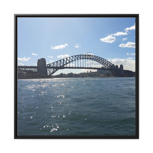 Sydney Harbour (framed canvas)