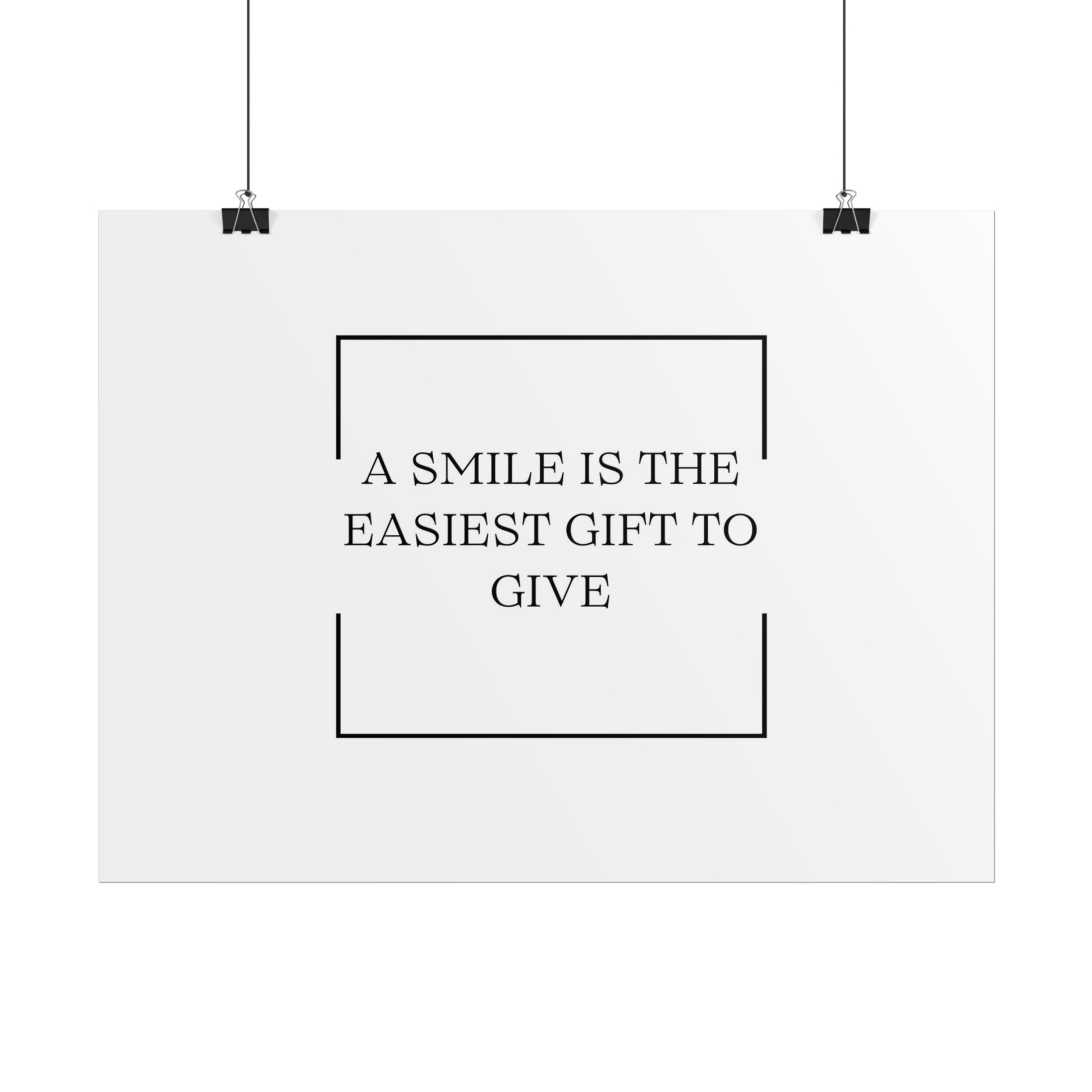 Quote - Smile (print) - Love Ya Wall Art