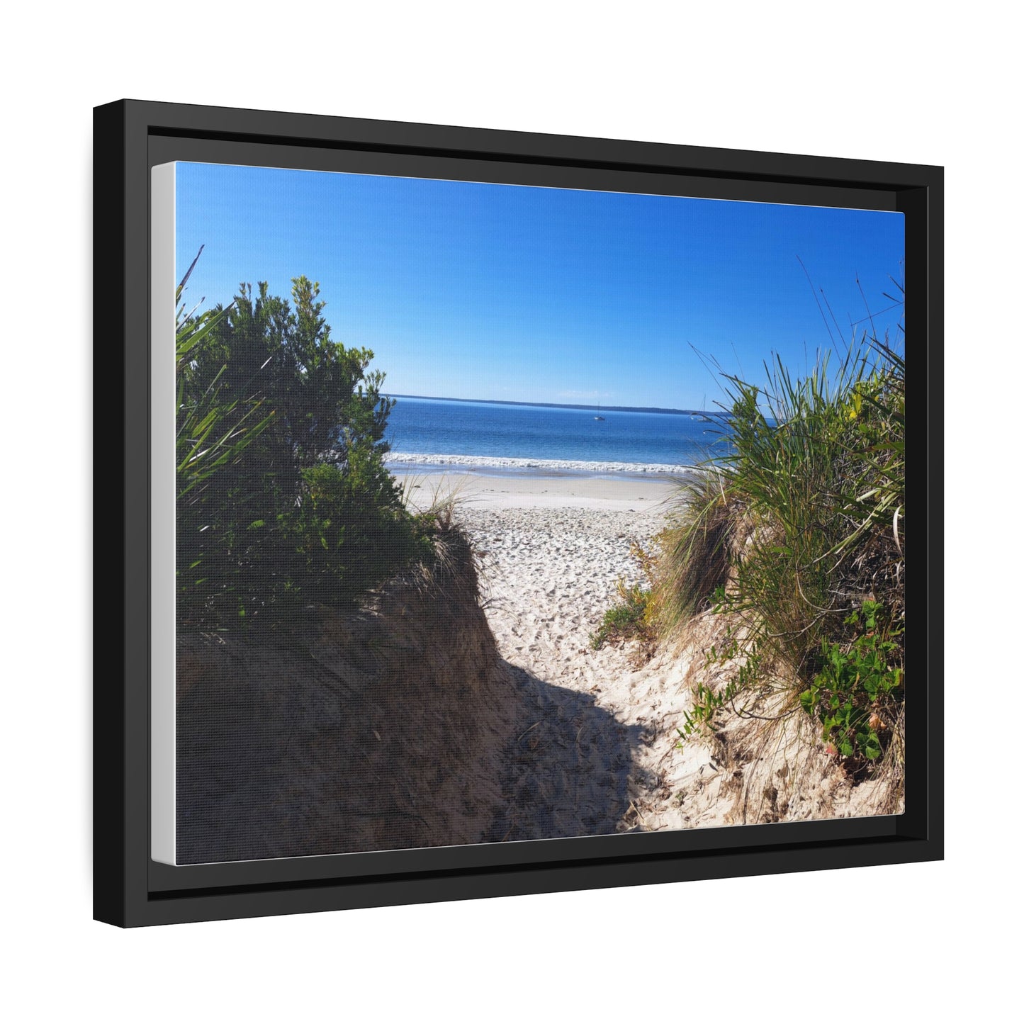 Beach Access (framed canvas)