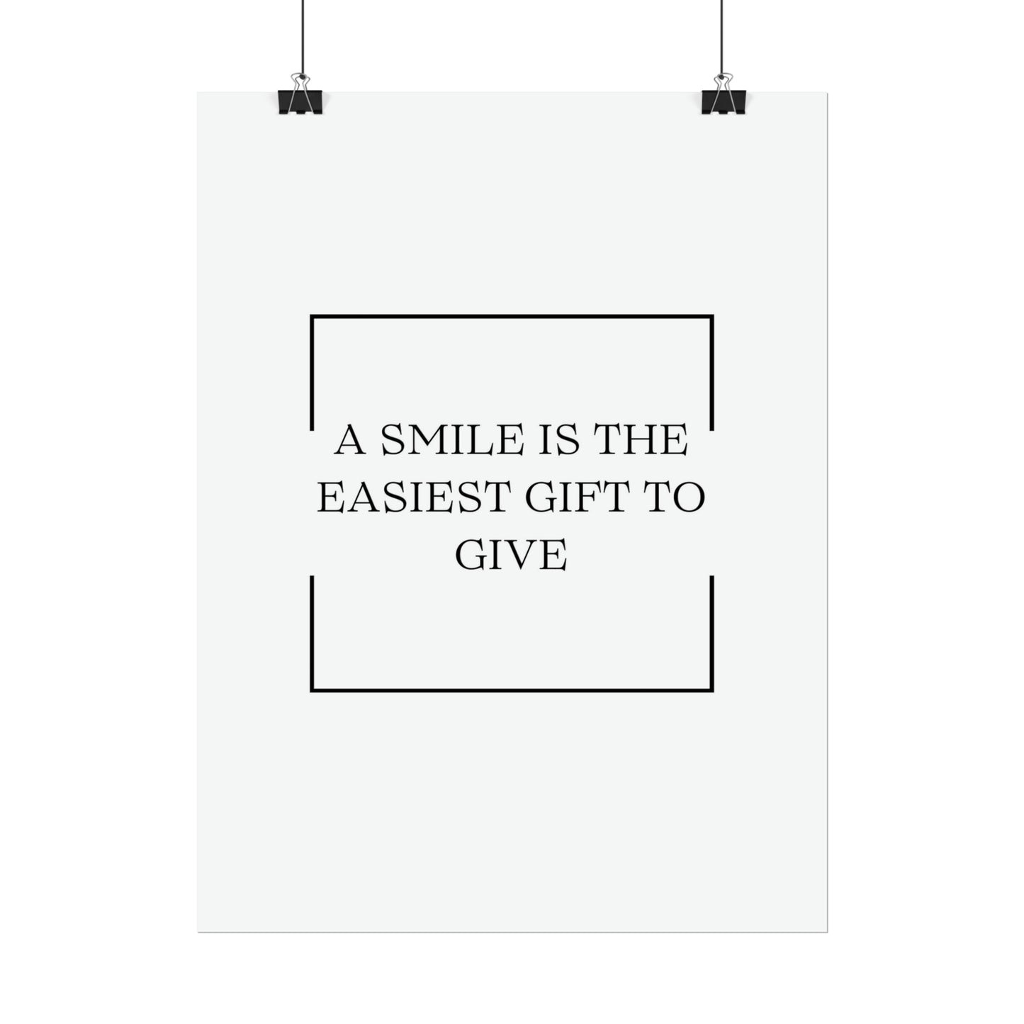 Quote - Smile (print) - Love Ya Wall Art