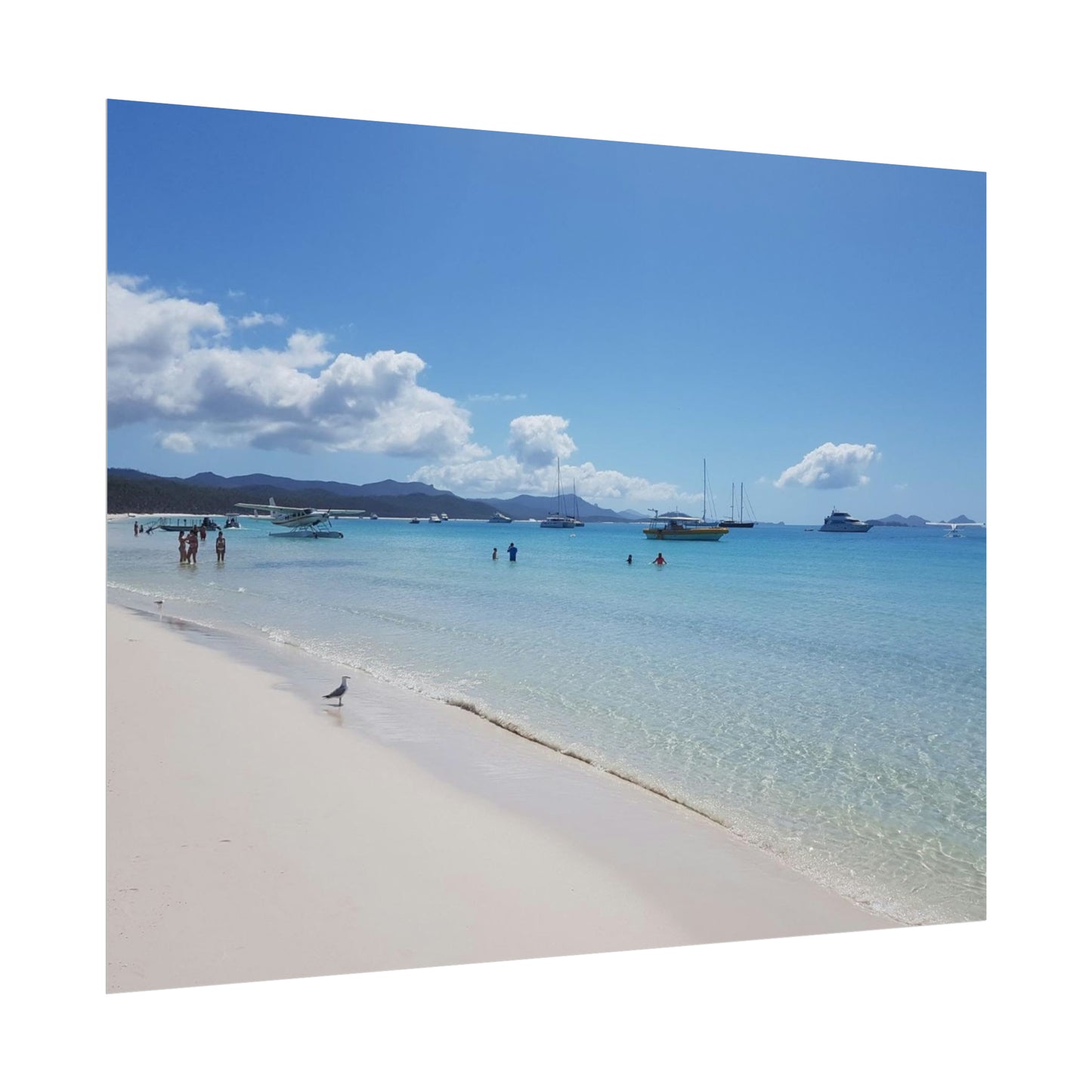 White Beach (print)