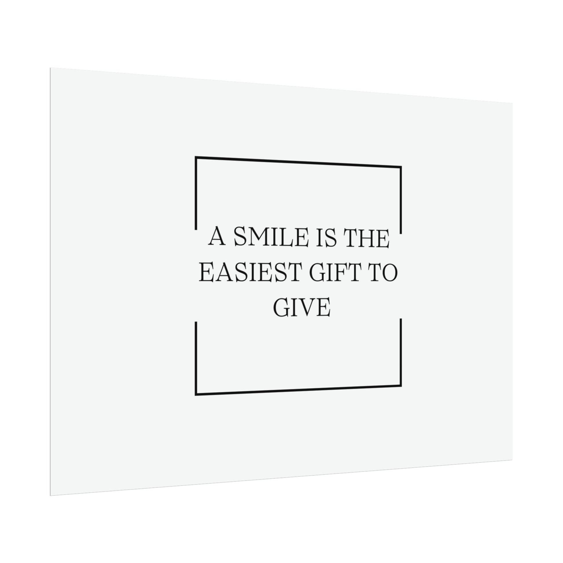 Quote - Smile (print) - Love Ya Wall Art