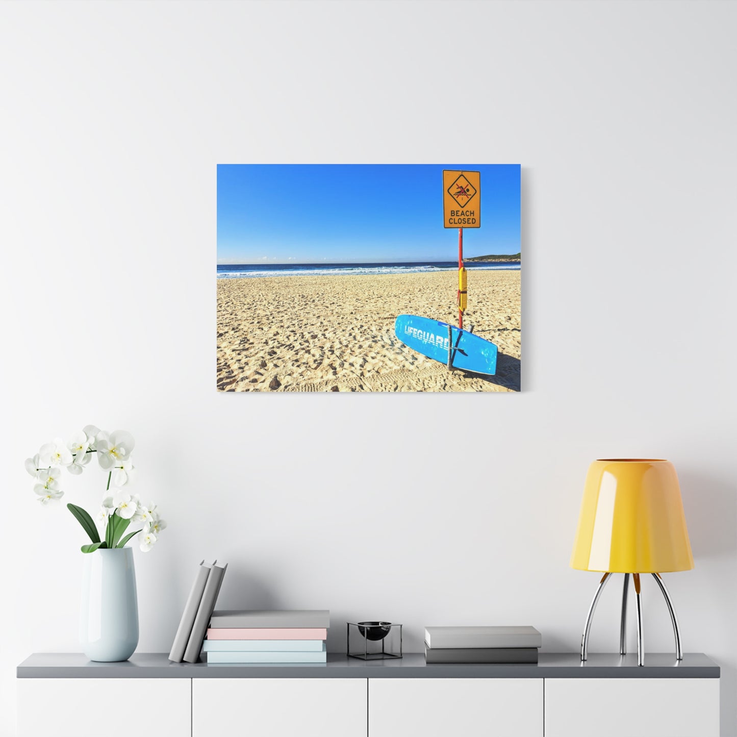 Beach Closed (canvas)