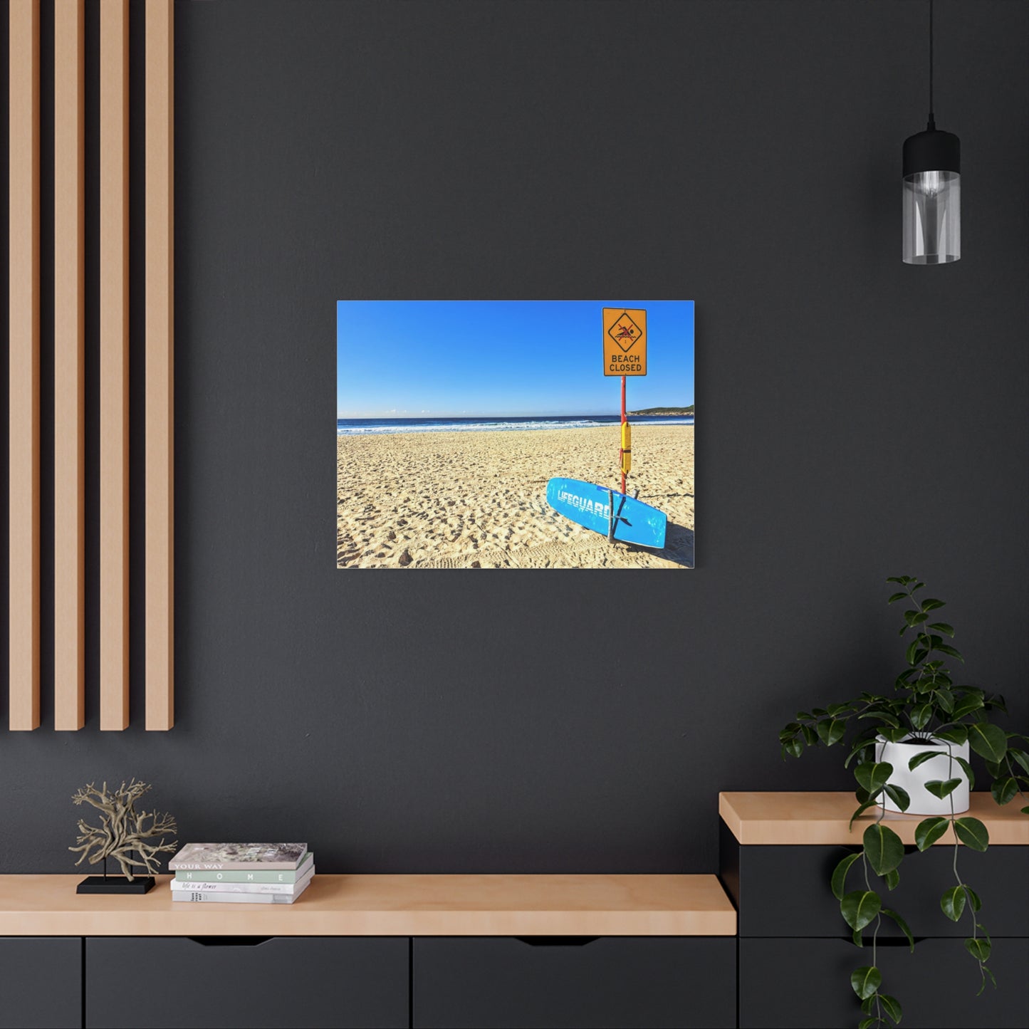 Beach Closed (canvas)