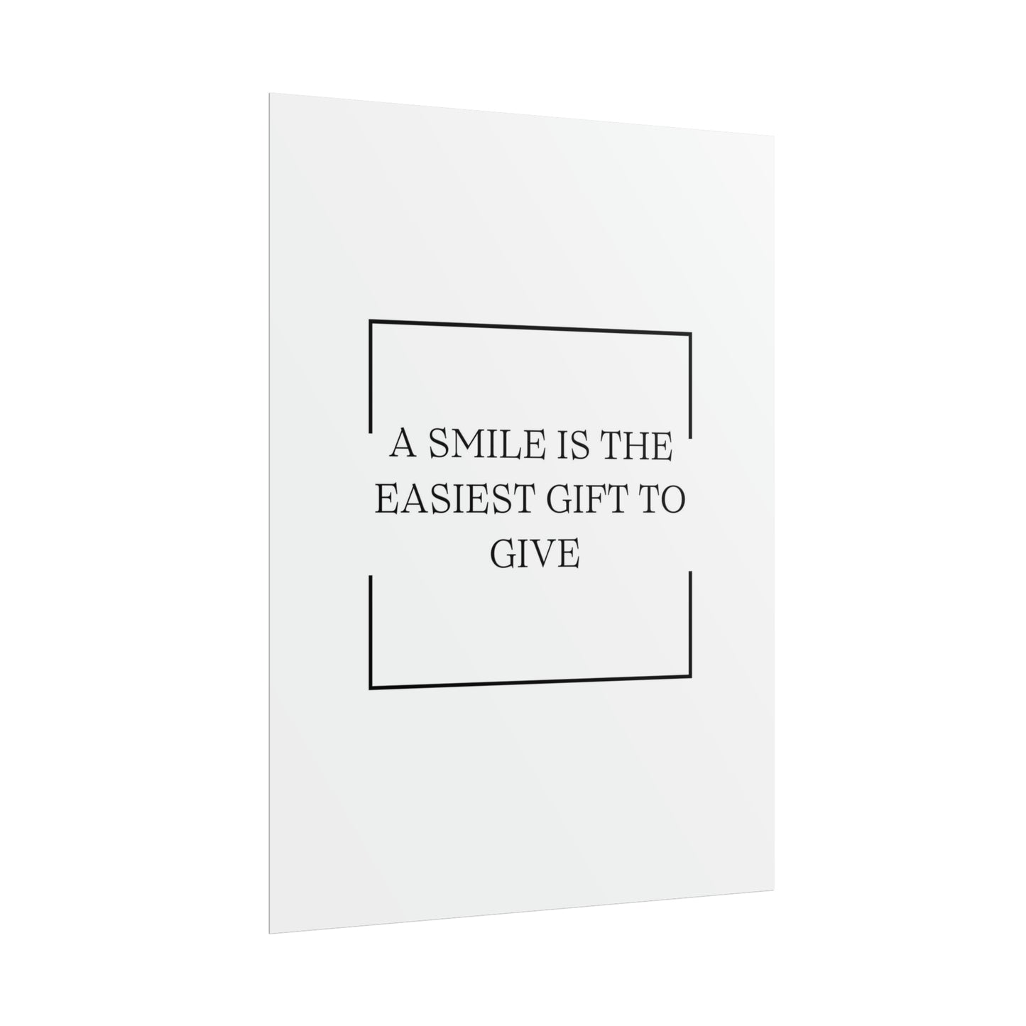 Quote - Smile (print) - Love Ya Wall Art