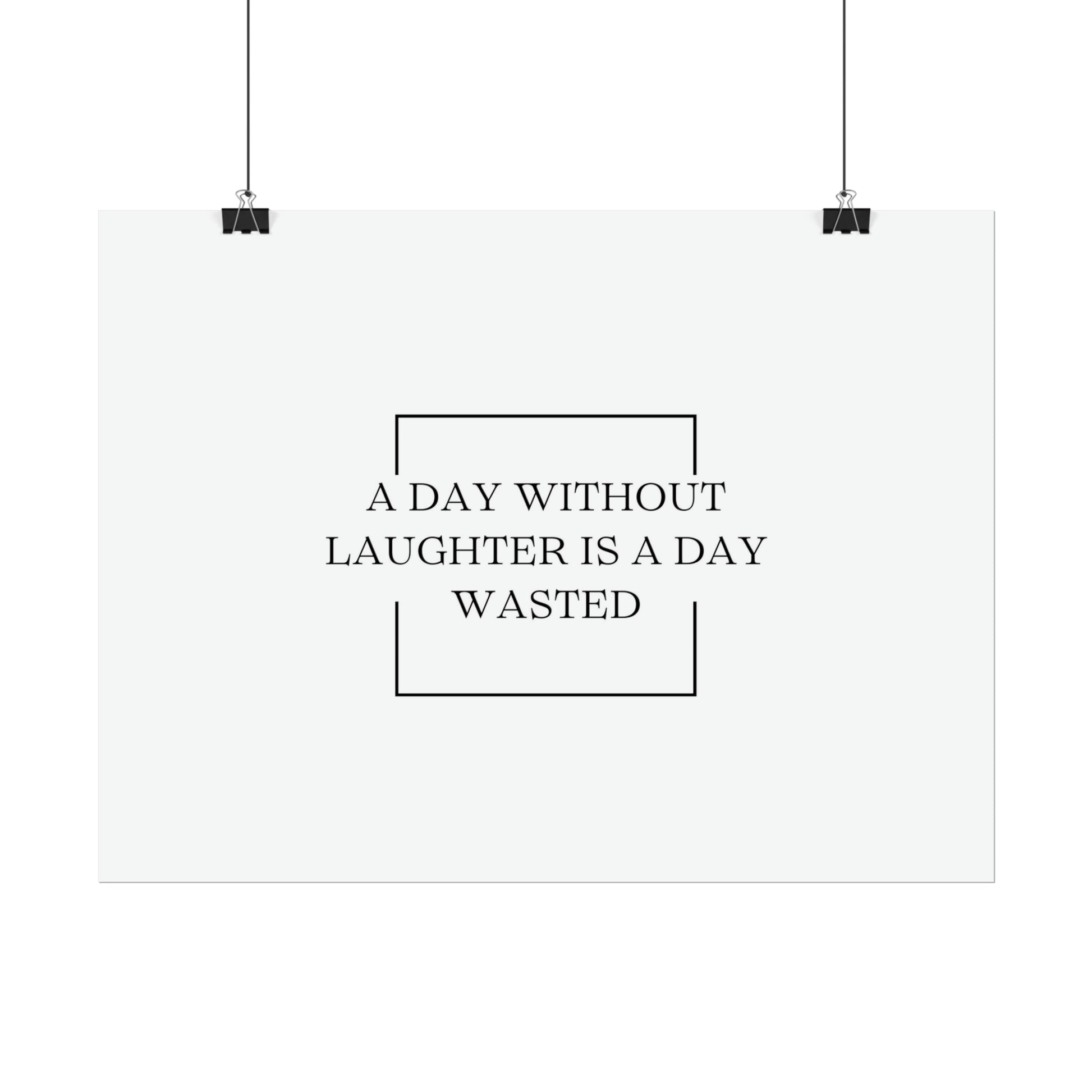 Quote - Laughter (print) - Love Ya Wall Art