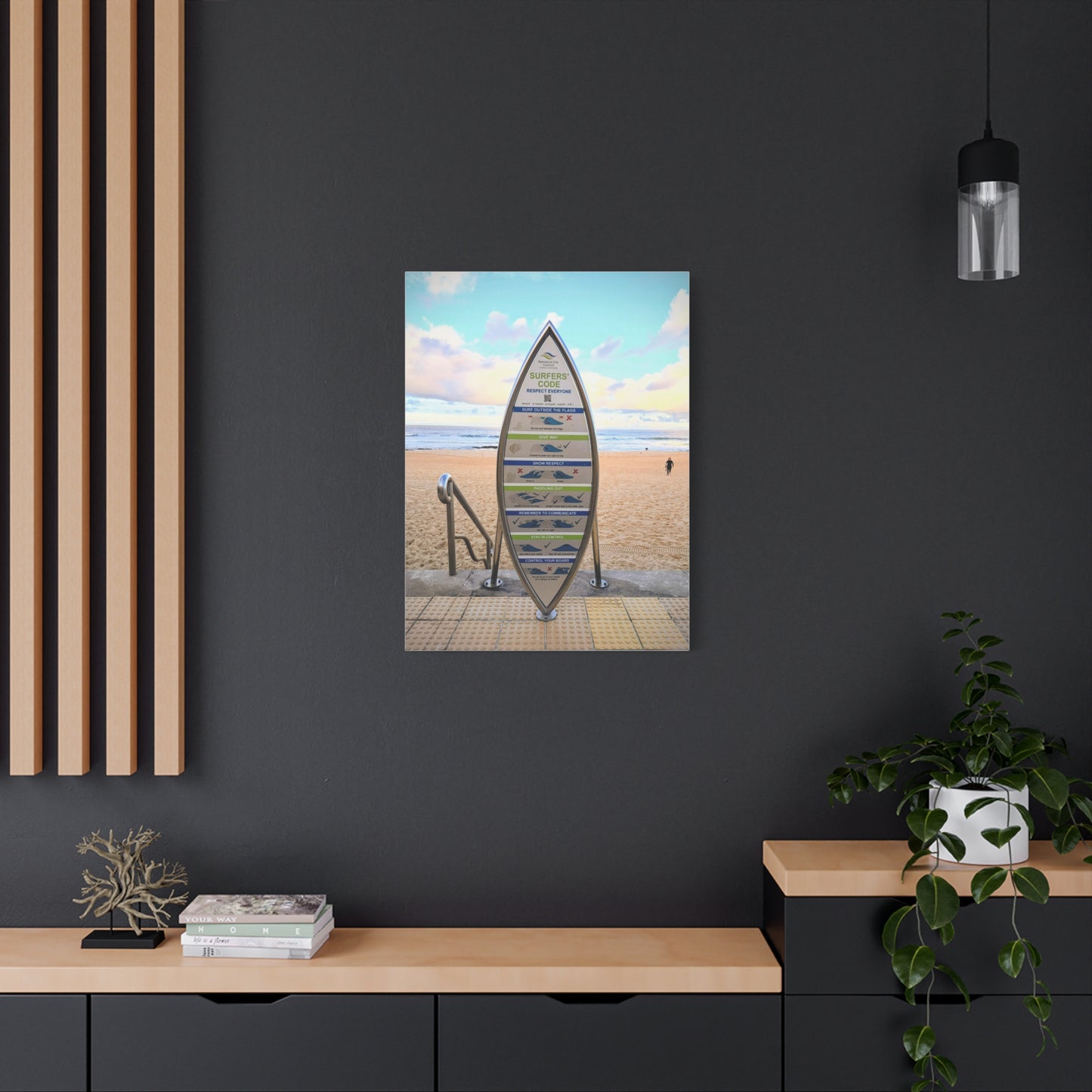 Surfers Code (canvas)