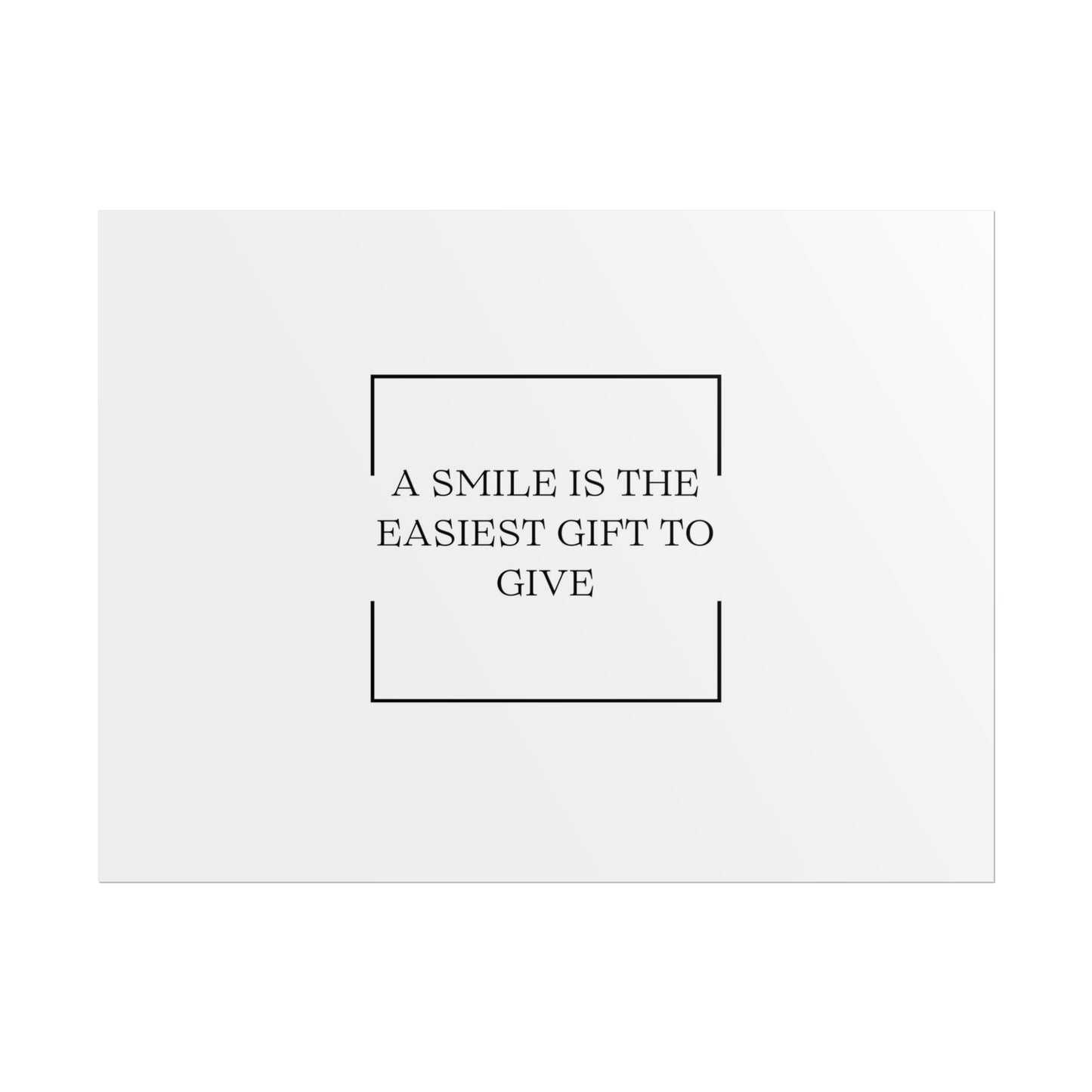 Quote - Smile (print) - Love Ya Wall Art