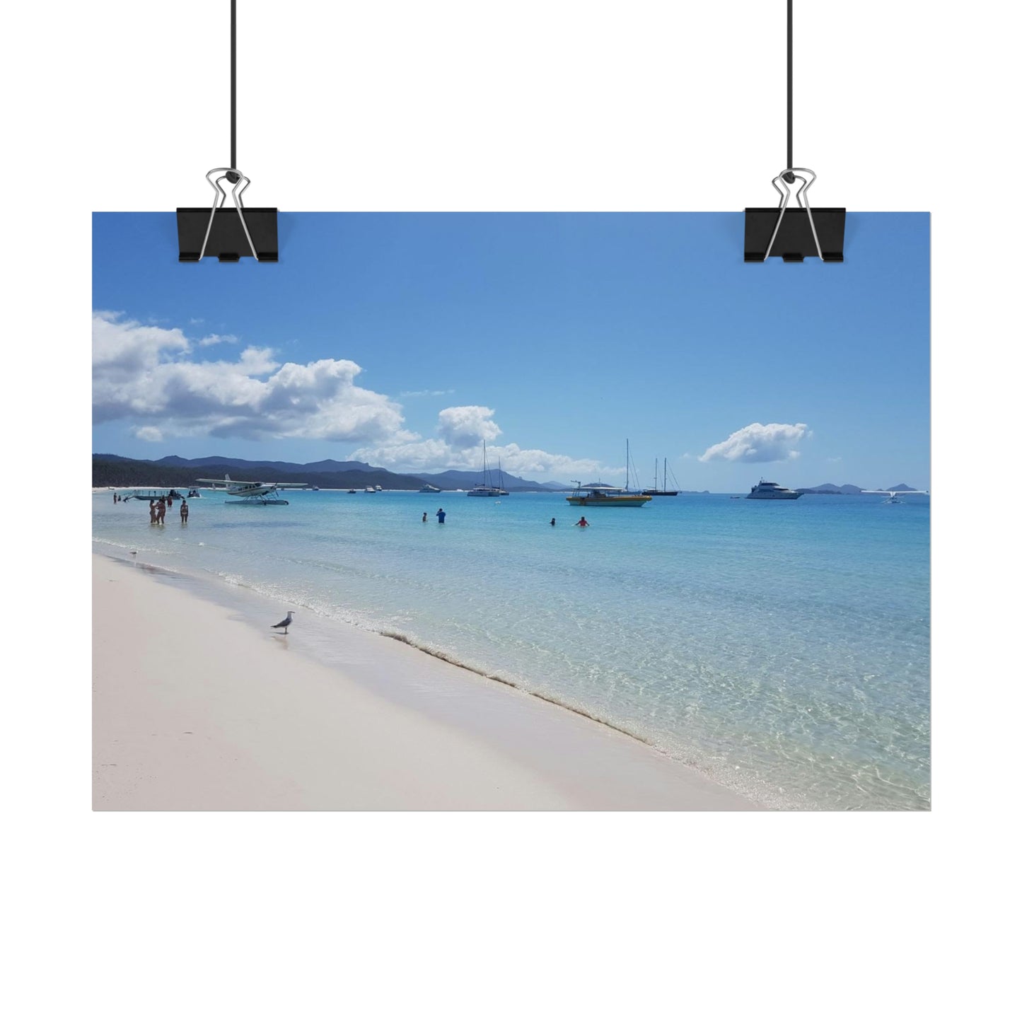 White Beach (print)