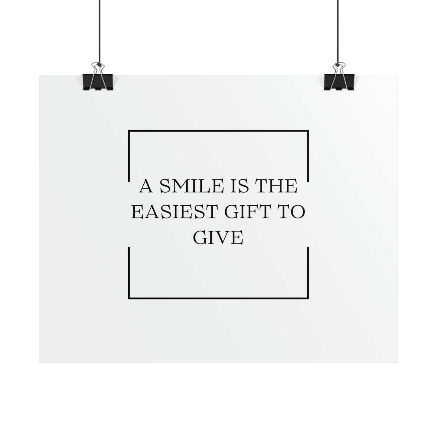 Quote - Smile (print) - Love Ya Wall Art