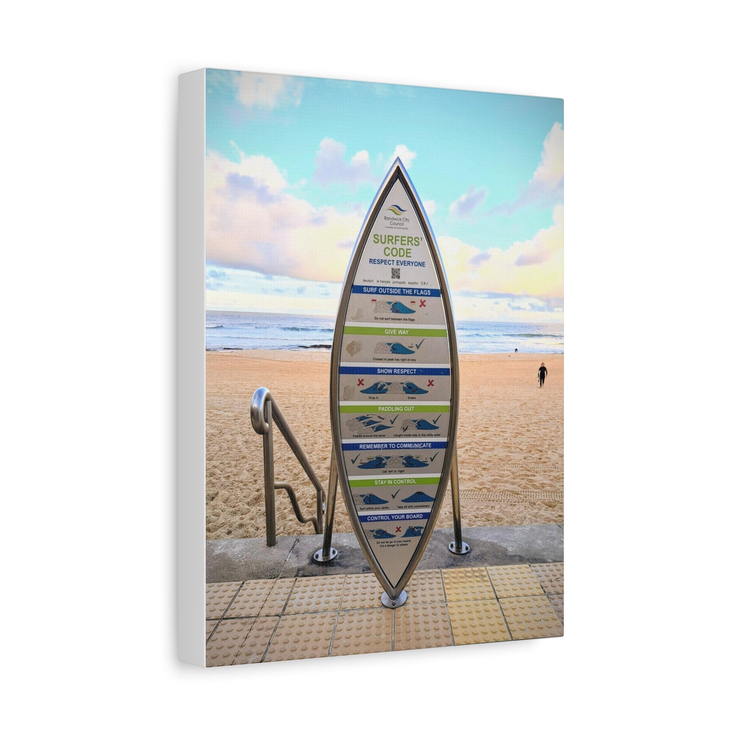 Surfers Code (canvas)