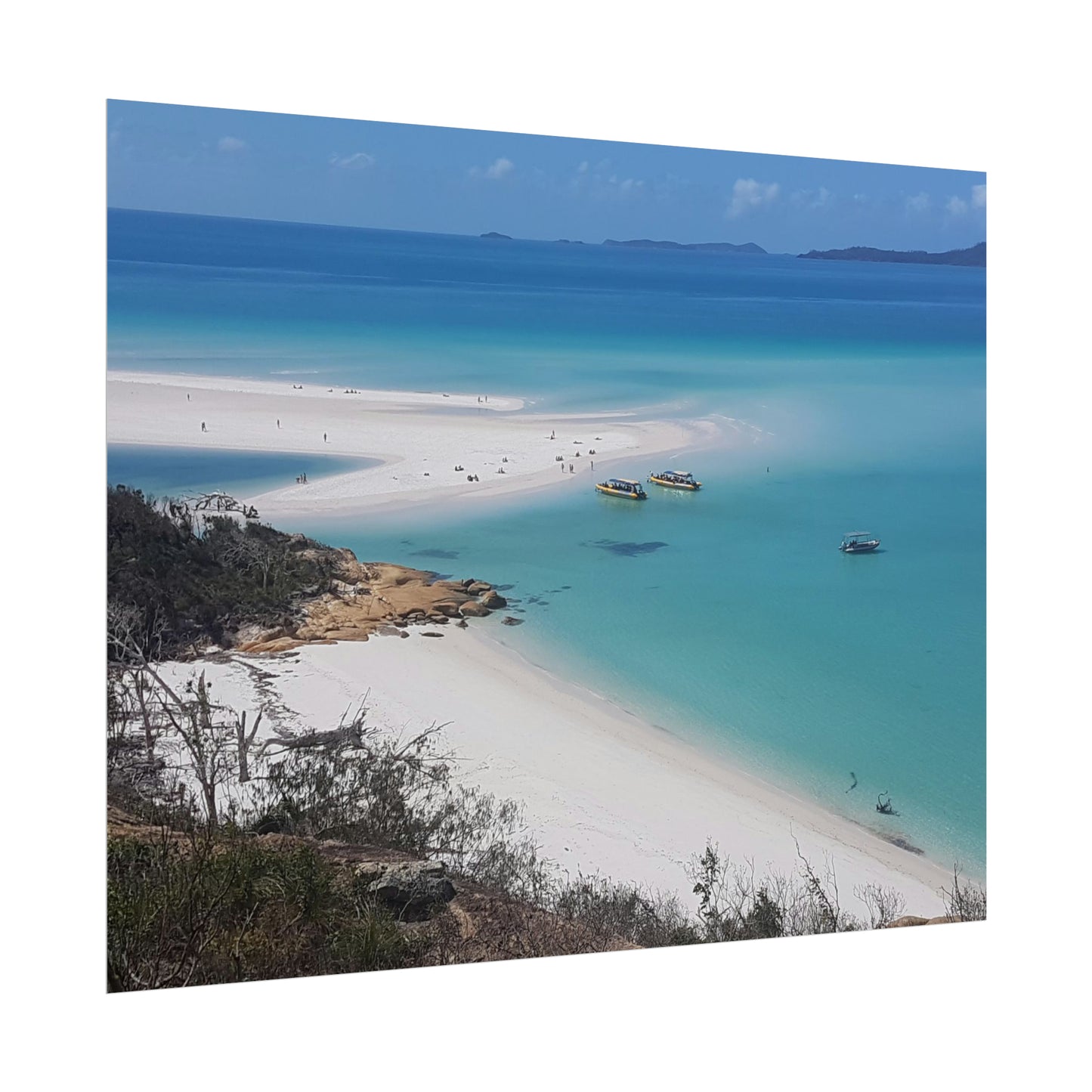 White Beach (print)