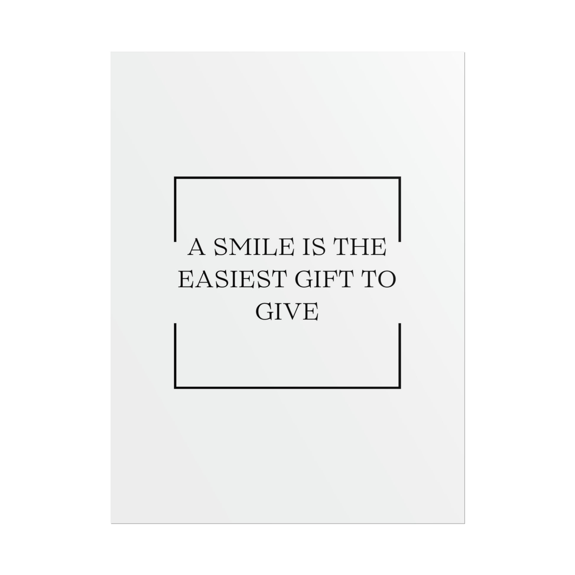 Quote - Smile (print) - Love Ya Wall Art