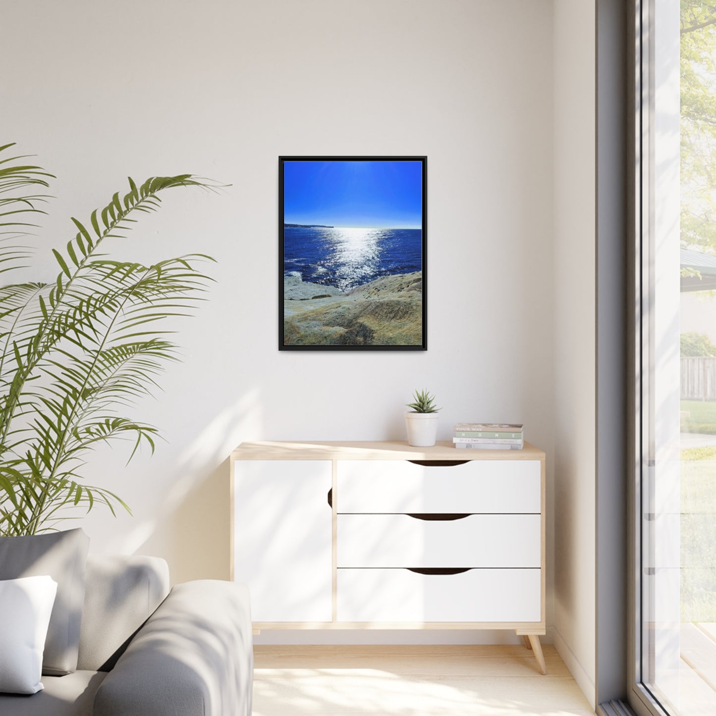 Sydney Sunrise (framed canvas)