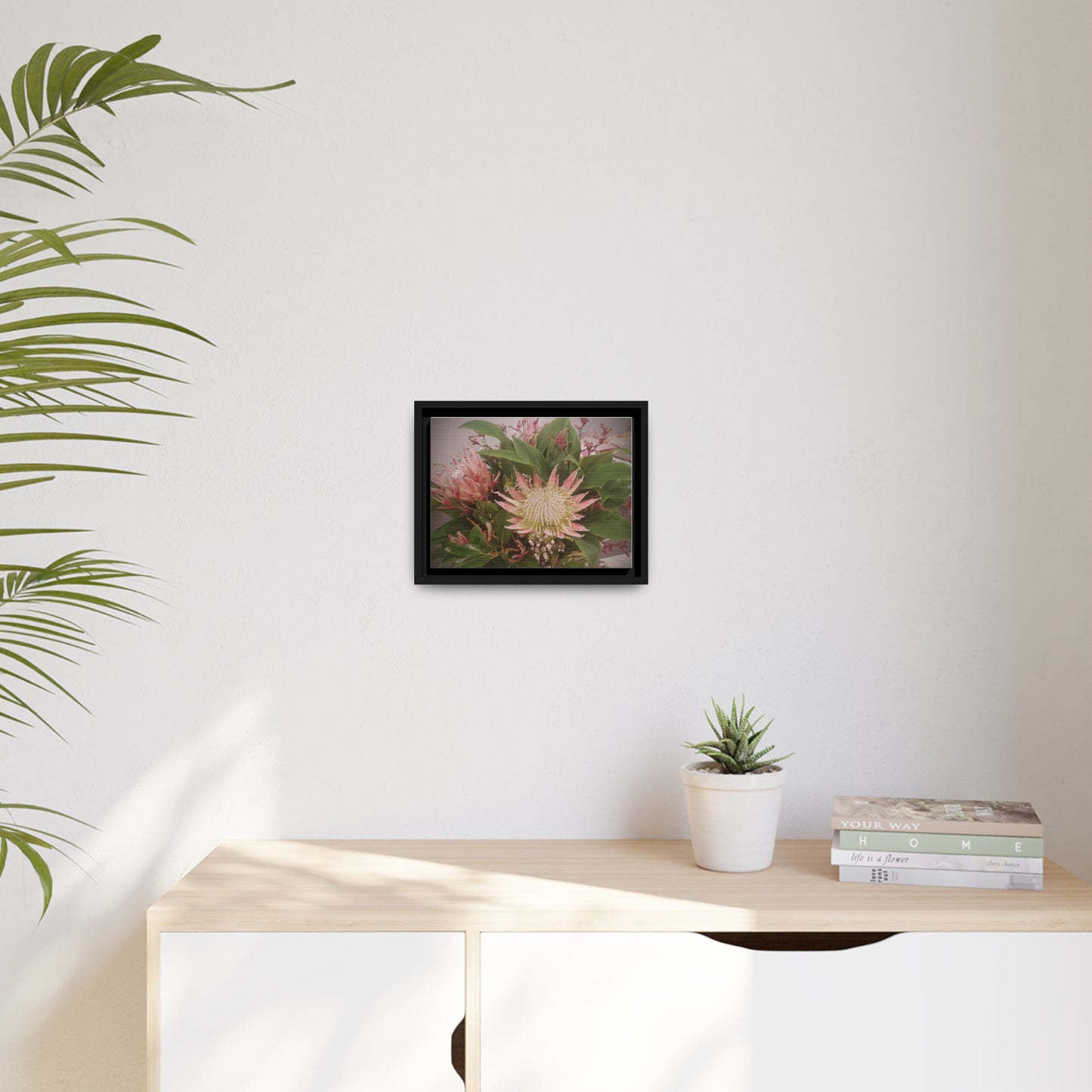 Flowers (framed canvas)