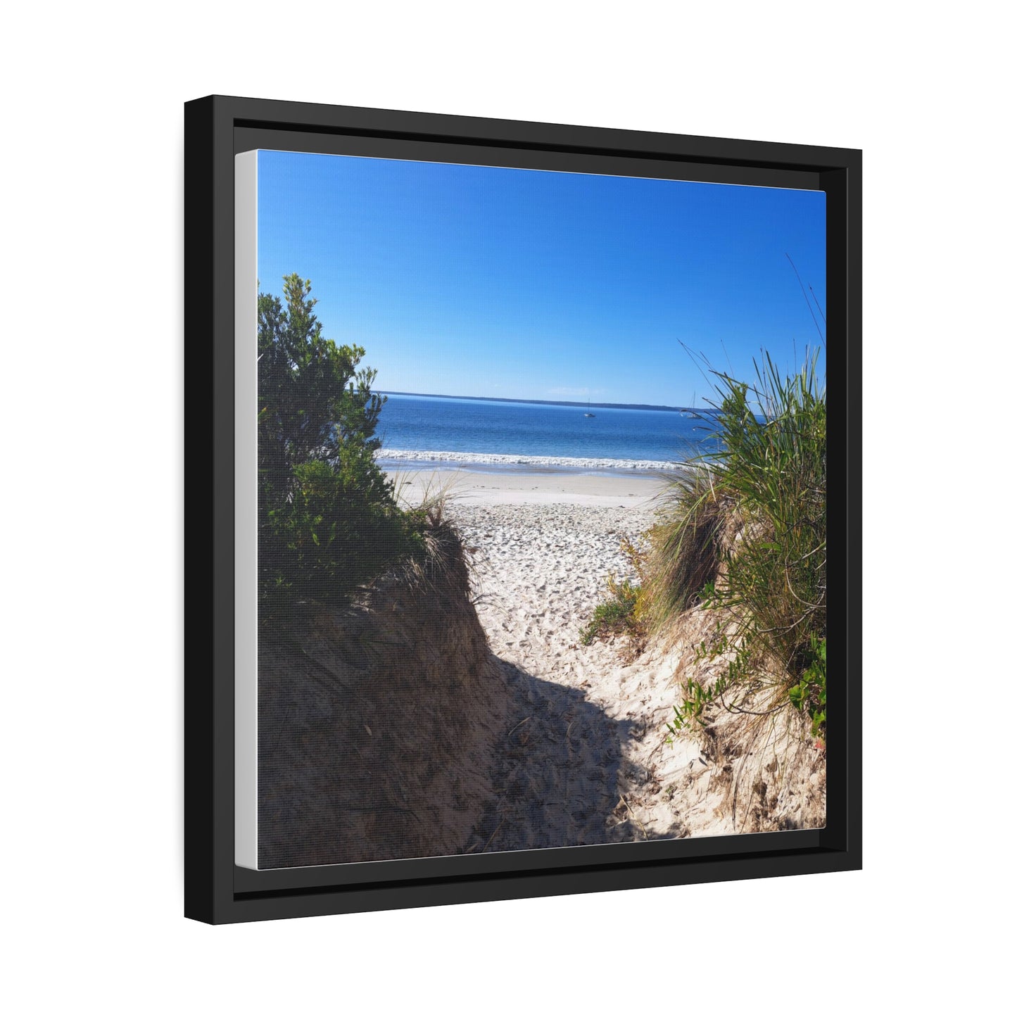 Beach Access (framed canvas)