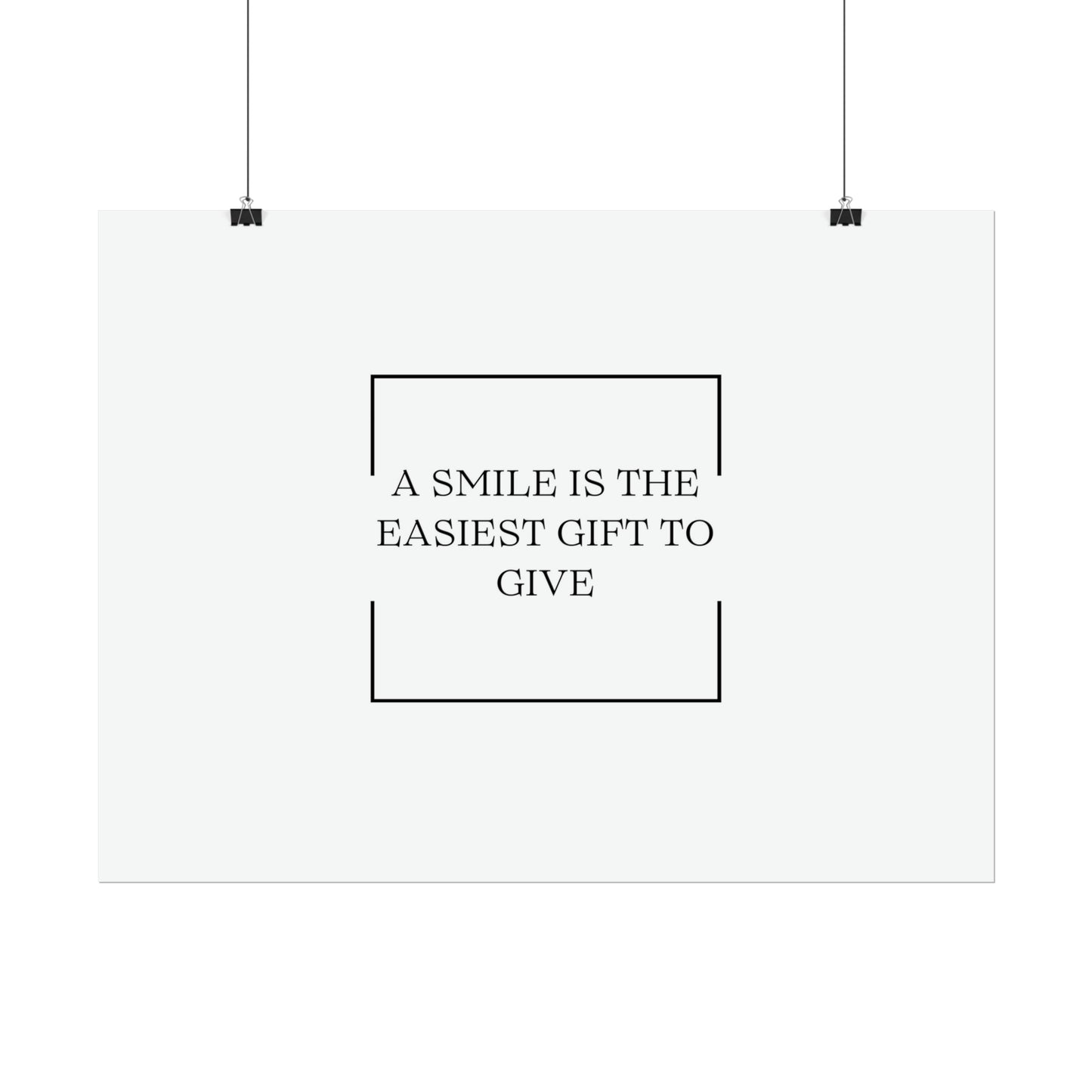 Quote - Smile (print) - Love Ya Wall Art