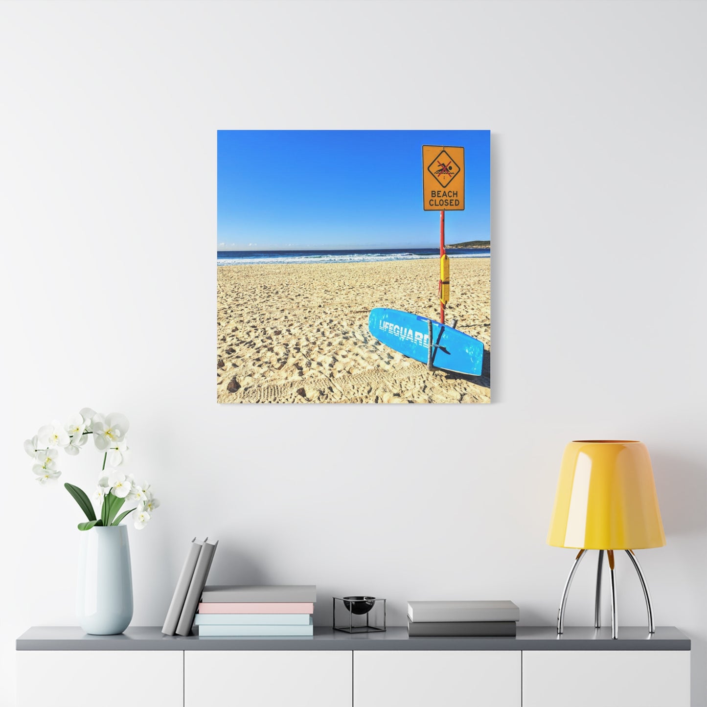 Beach Closed (canvas)