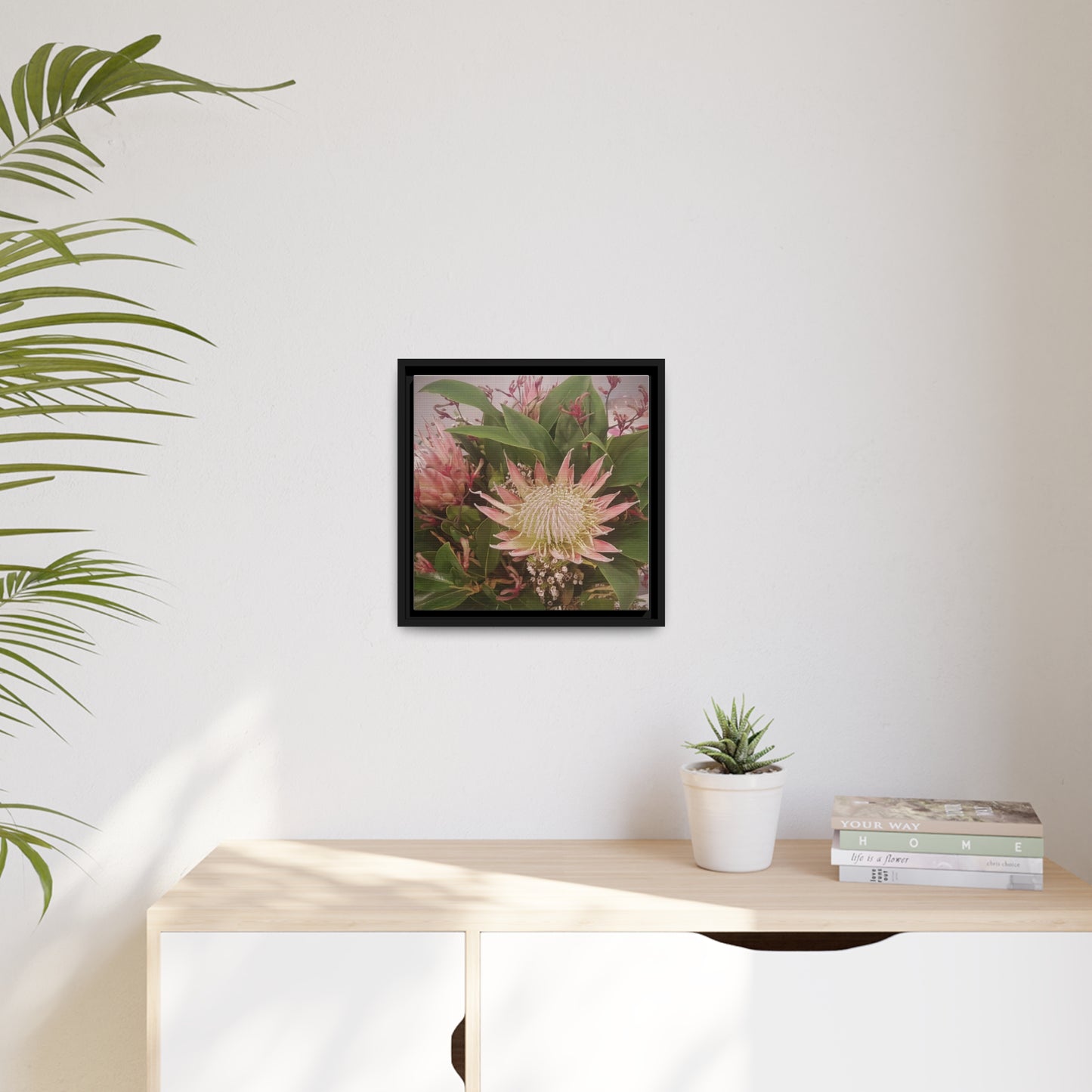 Flowers (framed canvas)