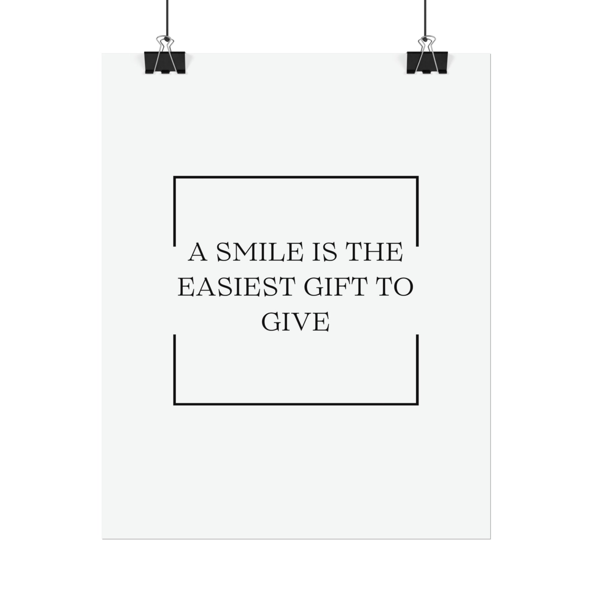 Quote - Smile (print) - Love Ya Wall Art