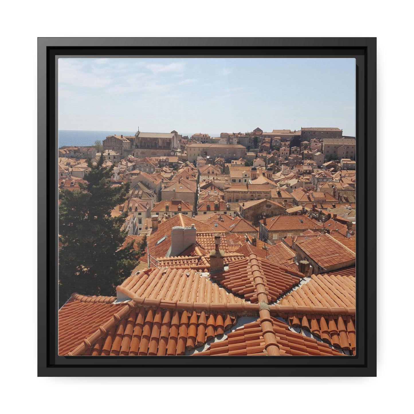 Roofs (framed canvas)