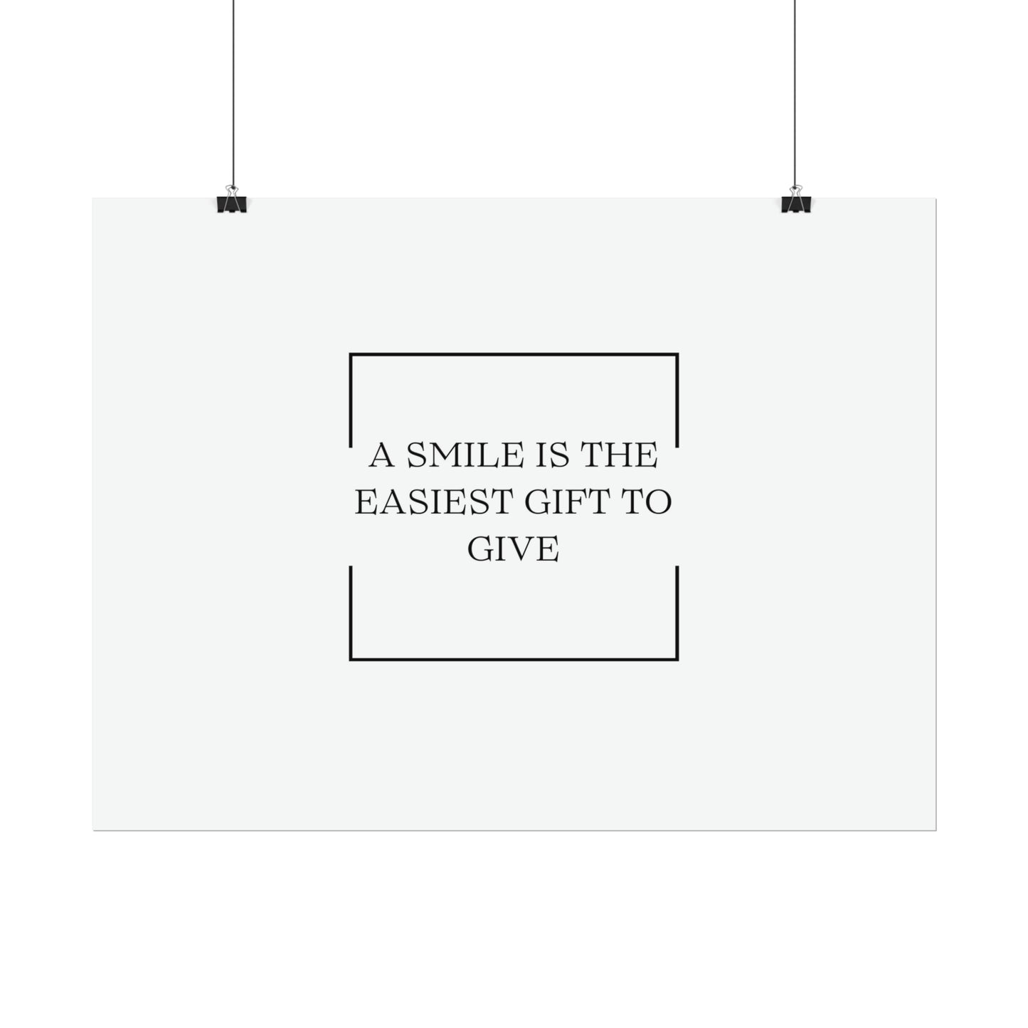 Quote - Smile (print) - Love Ya Wall Art