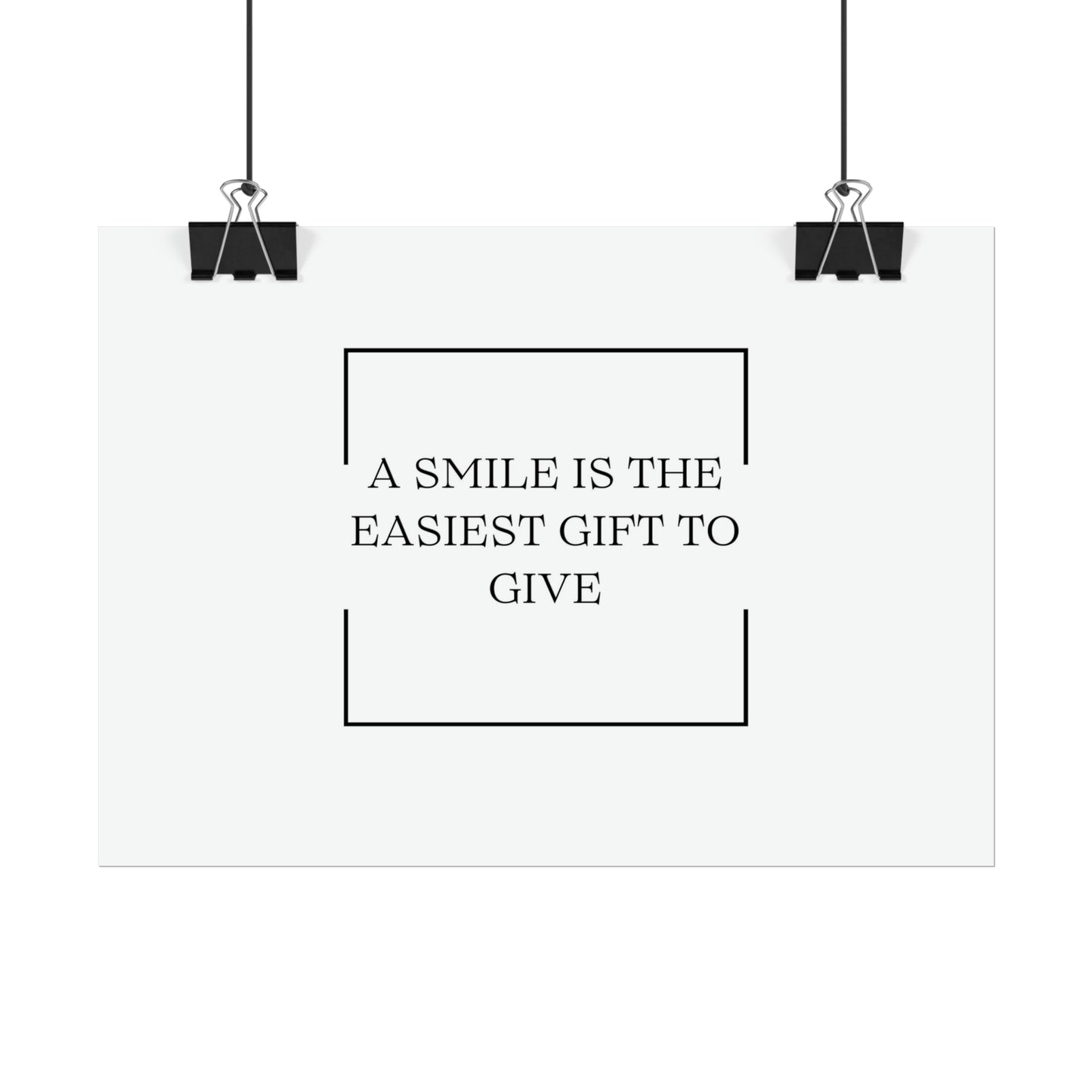 Quote - Smile (print) - Love Ya Wall Art