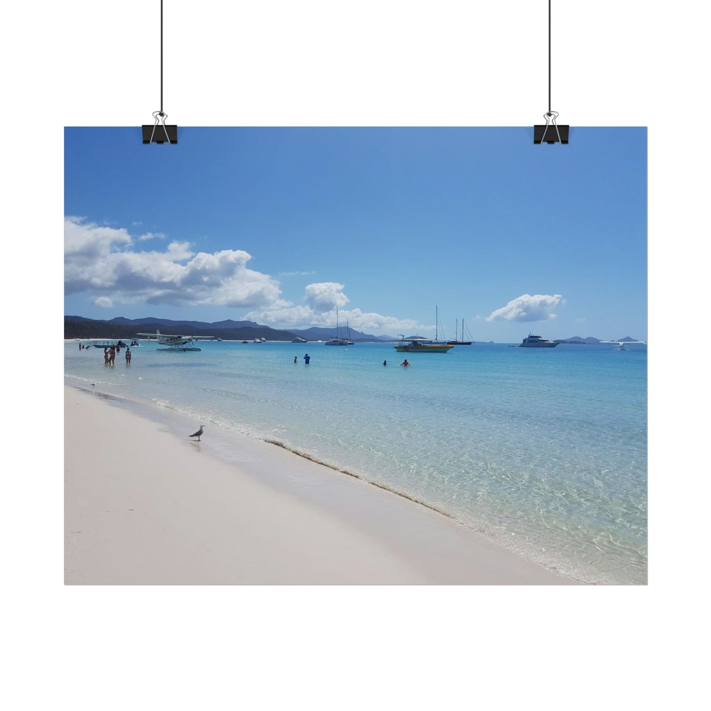 White Beach (print)