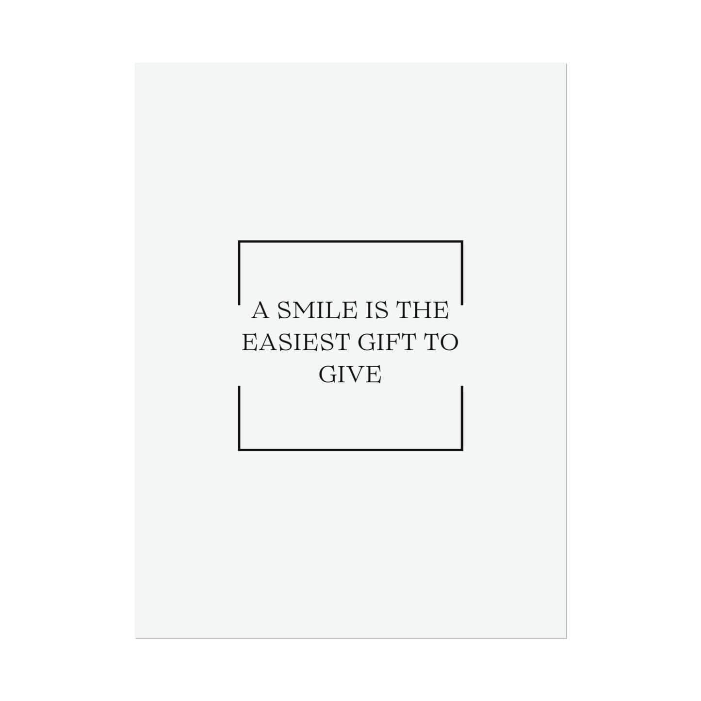 Quote - Smile (print) - Love Ya Wall Art