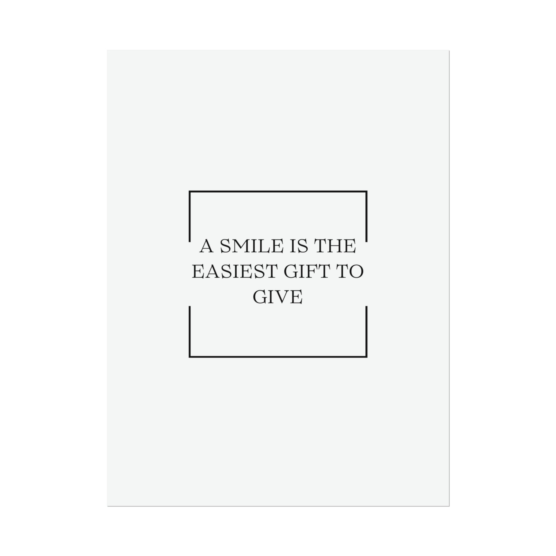 Quote - Smile (print) - Love Ya Wall Art