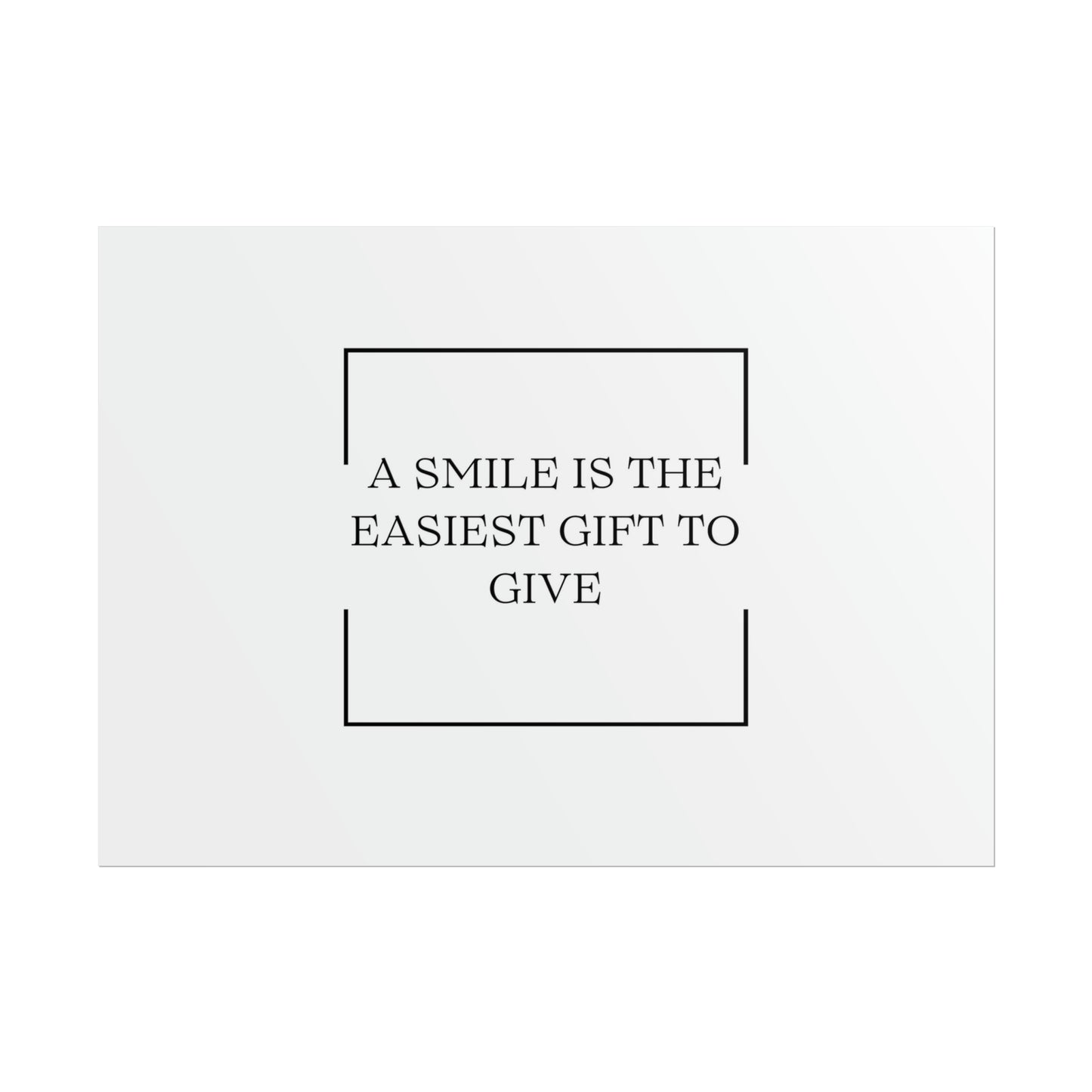 Quote - Smile (print) - Love Ya Wall Art