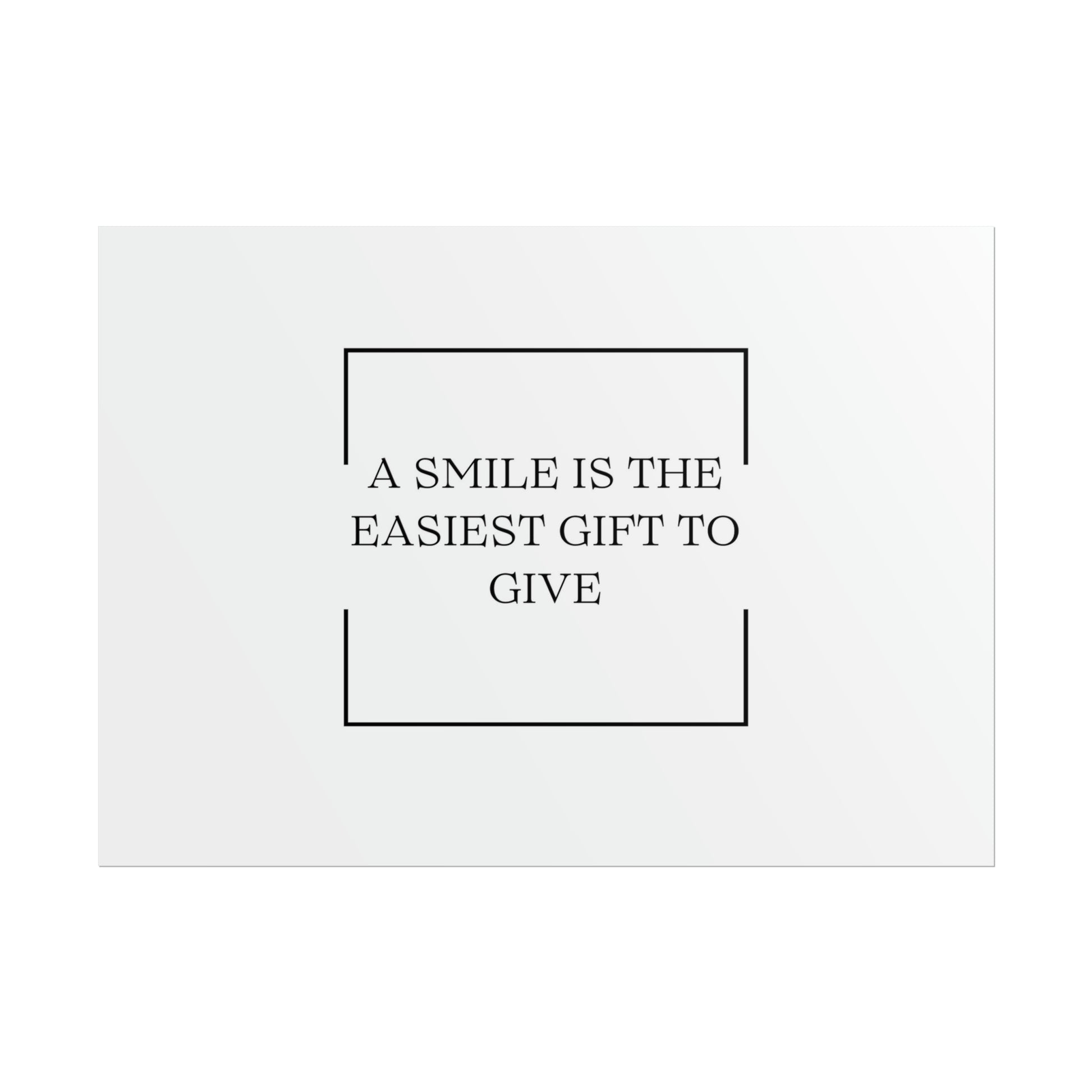 Quote - Smile (print) - Love Ya Wall Art