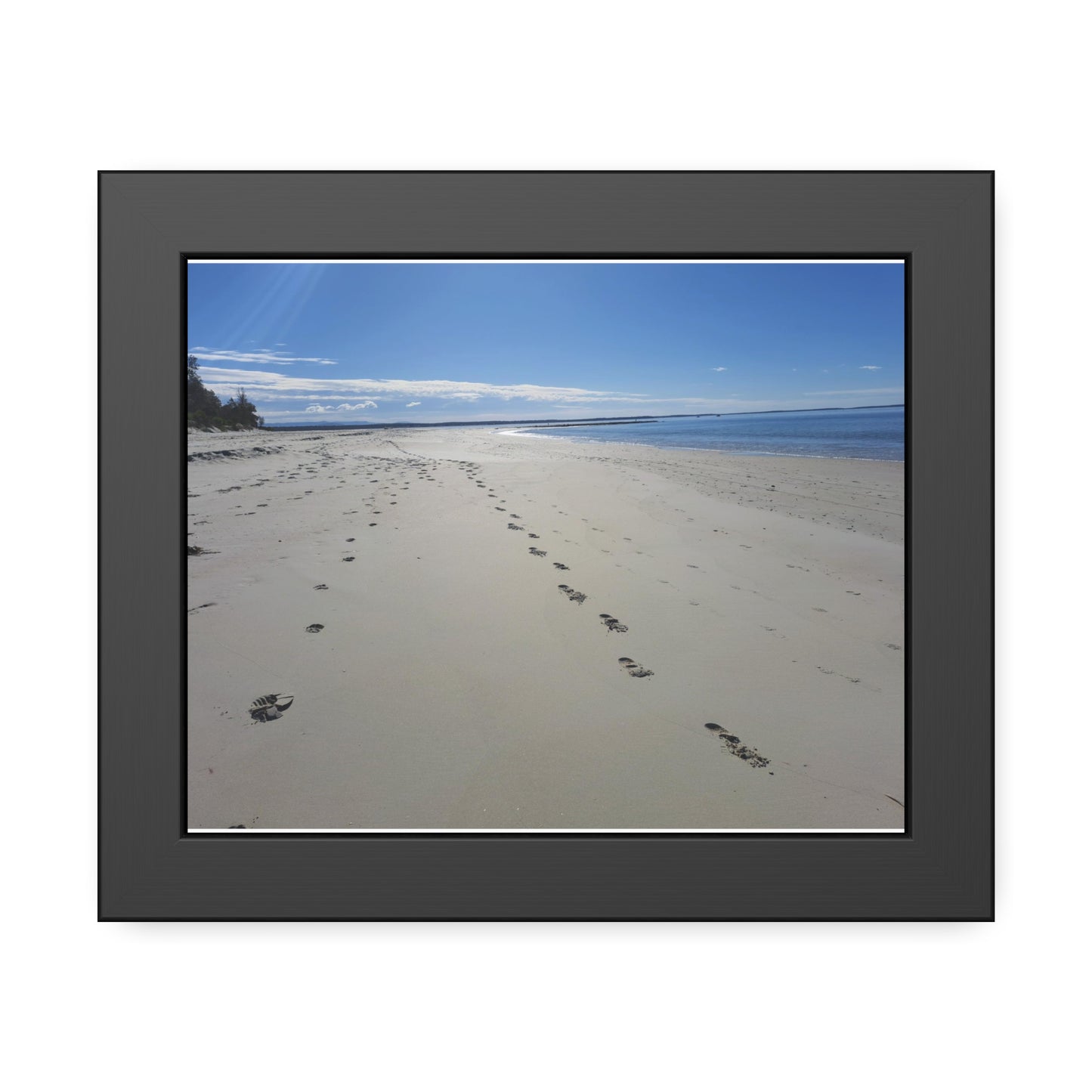 Footprints (framed print)