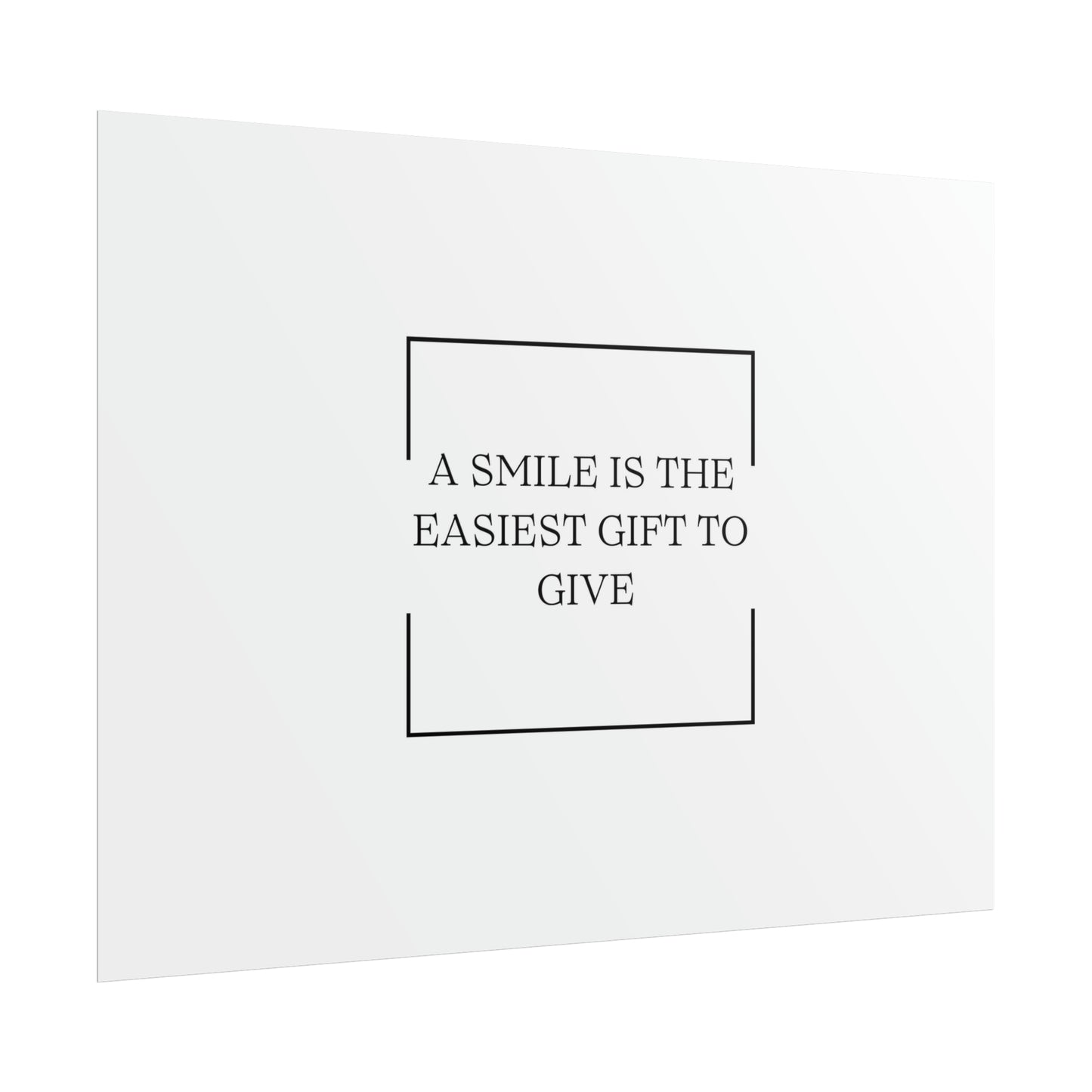 Quote - Smile (print) - Love Ya Wall Art