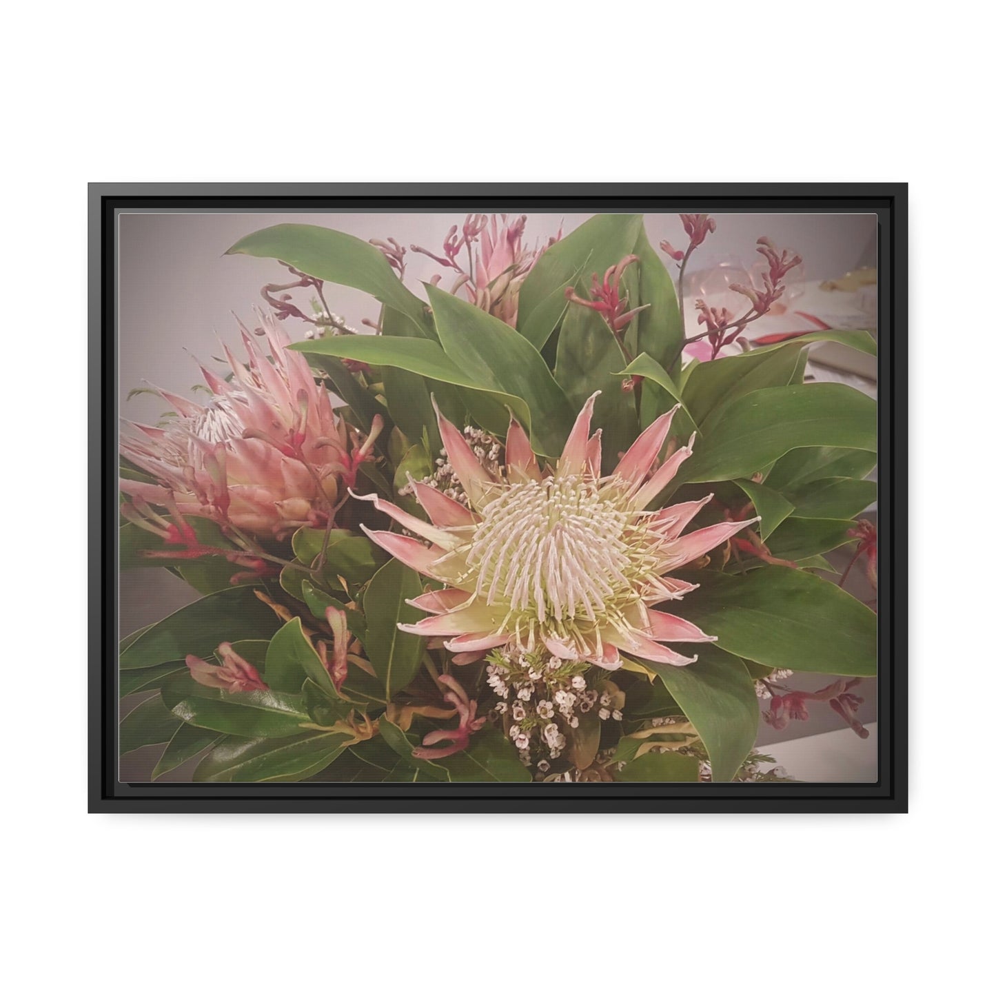 Flowers (framed canvas)