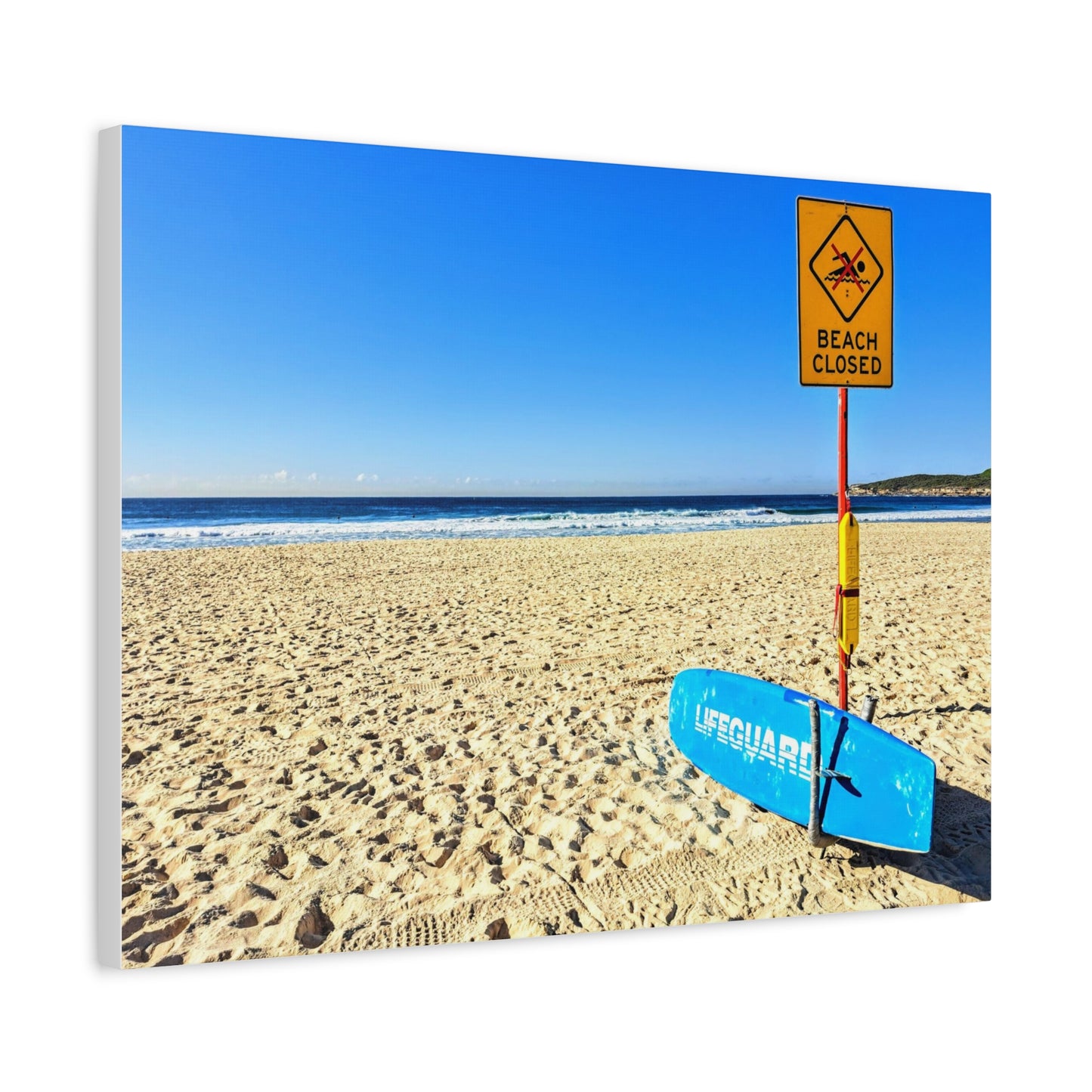 Beach Closed (canvas)