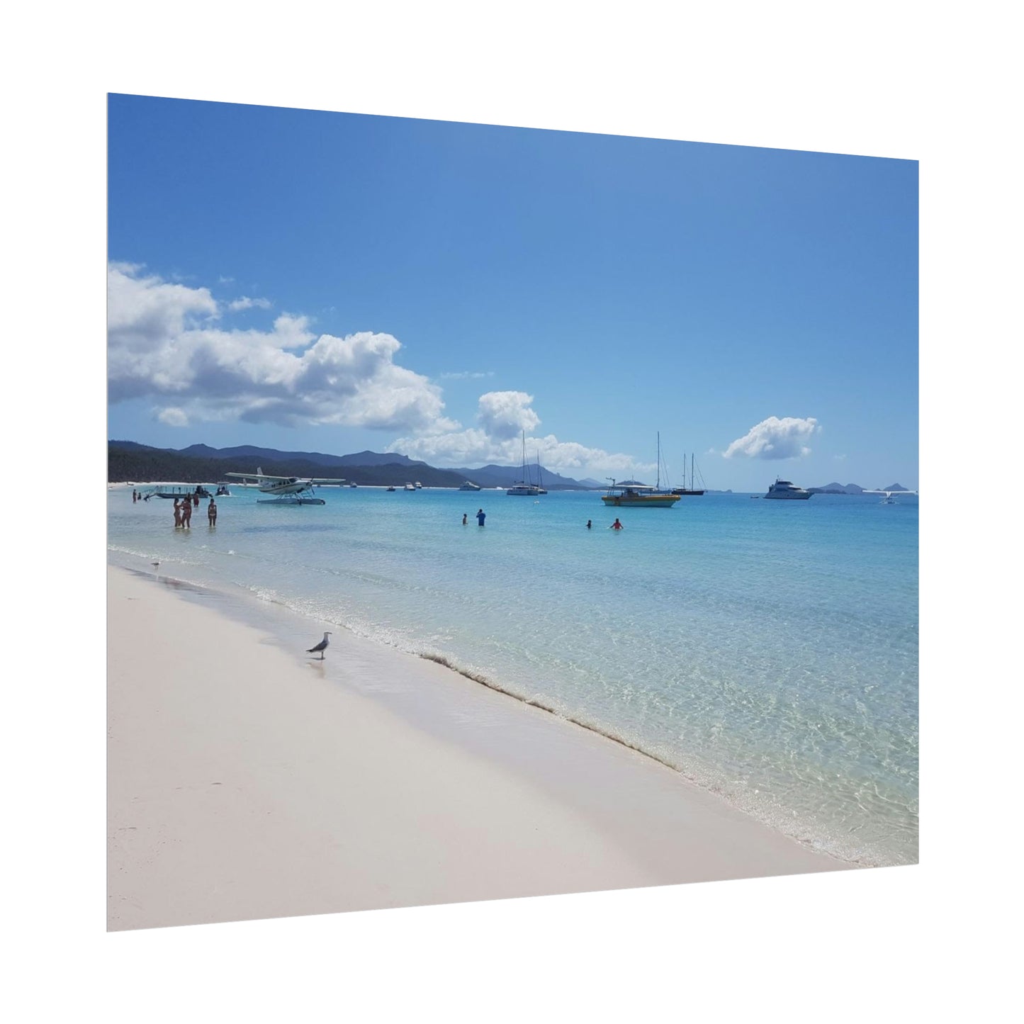 White Beach (print)