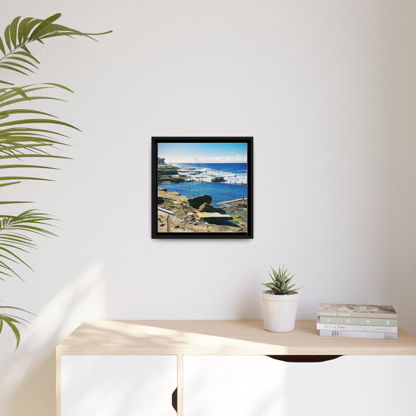 Rockpool (framed canvas)