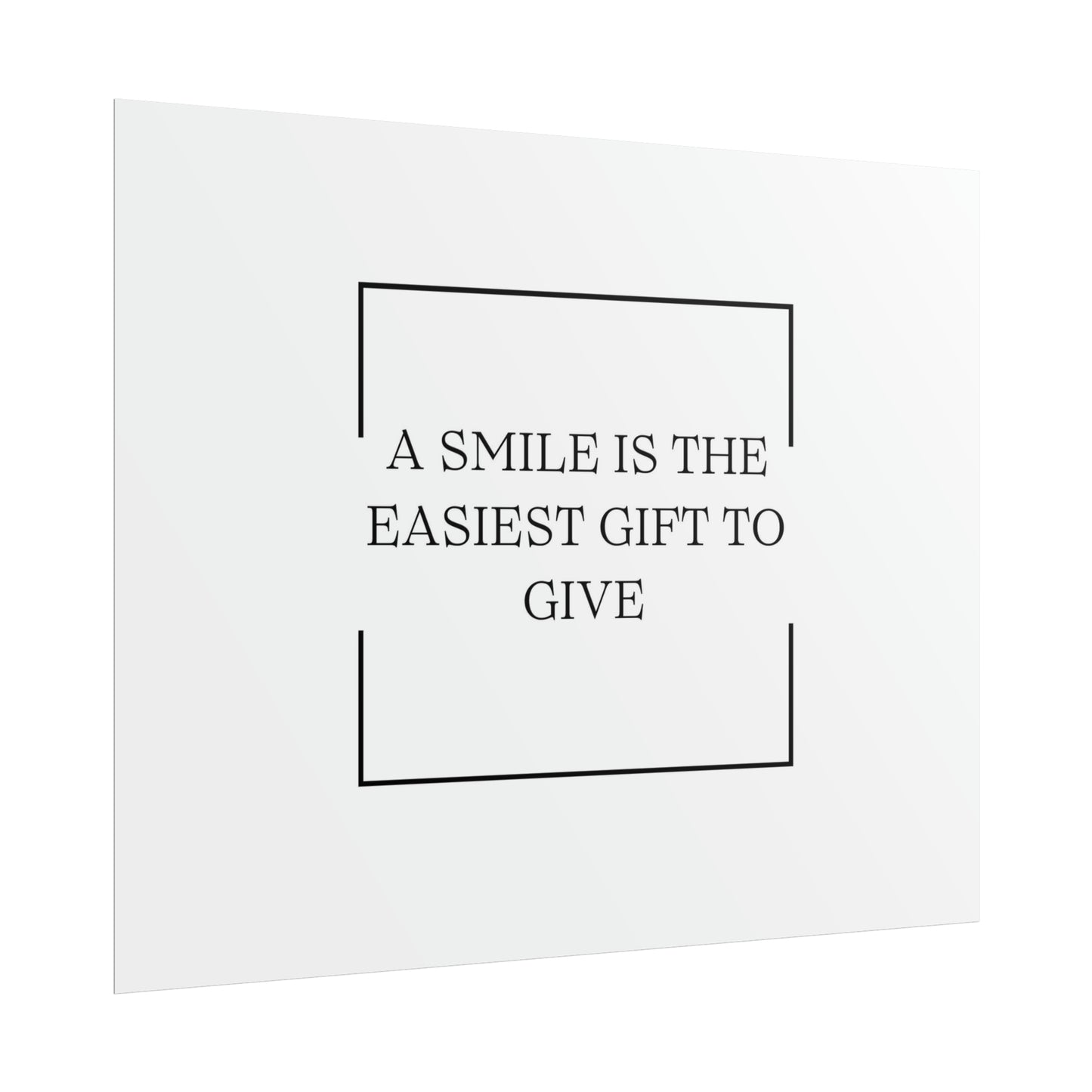 Quote - Smile (print) - Love Ya Wall Art