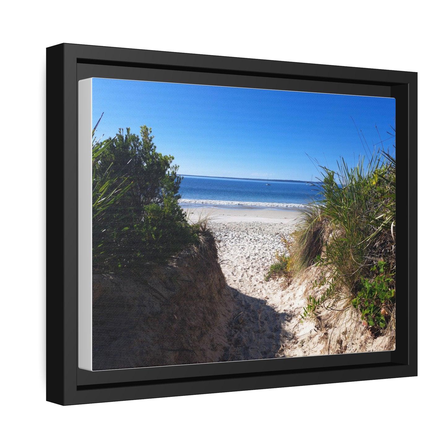 Beach Access (framed canvas)