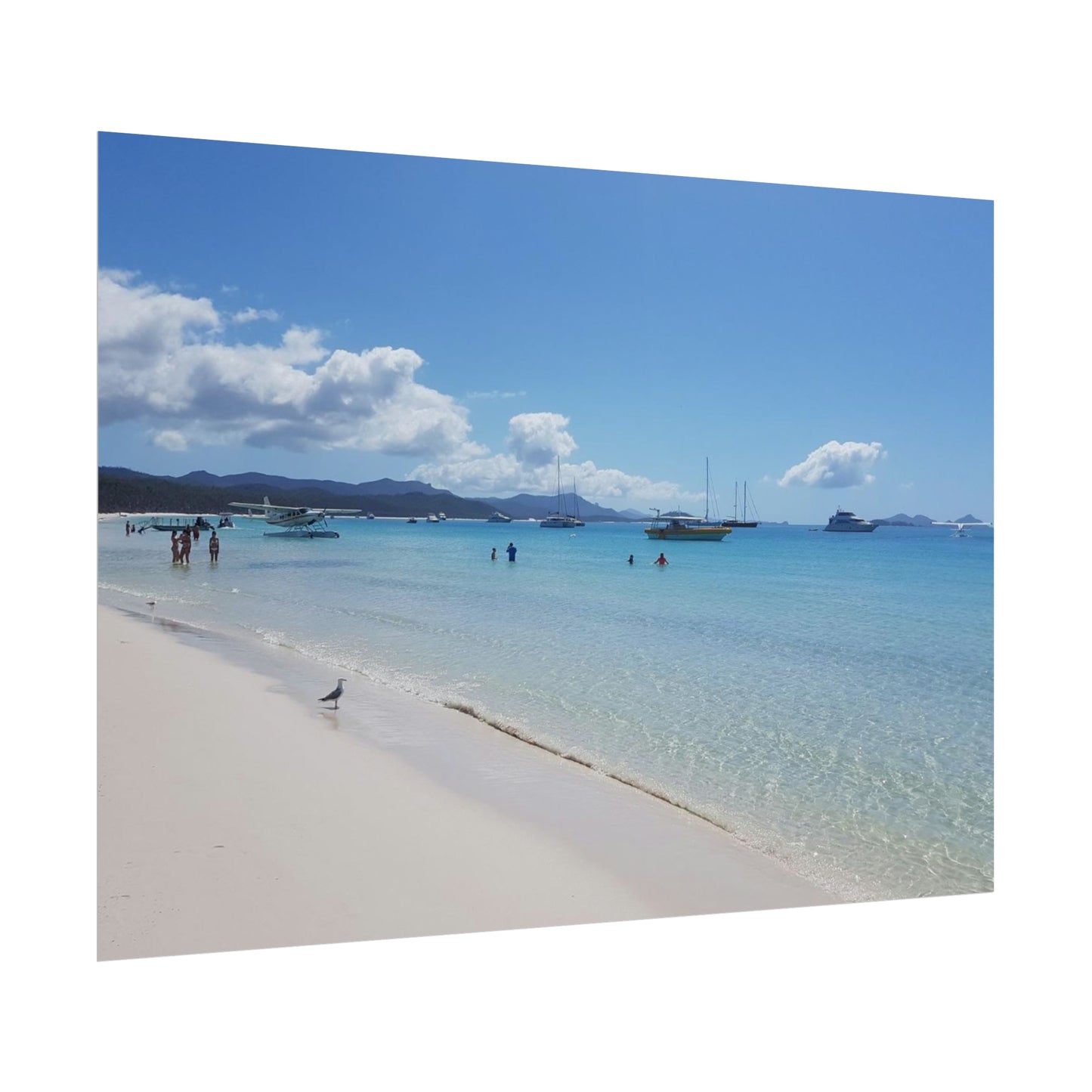 White Beach (print)