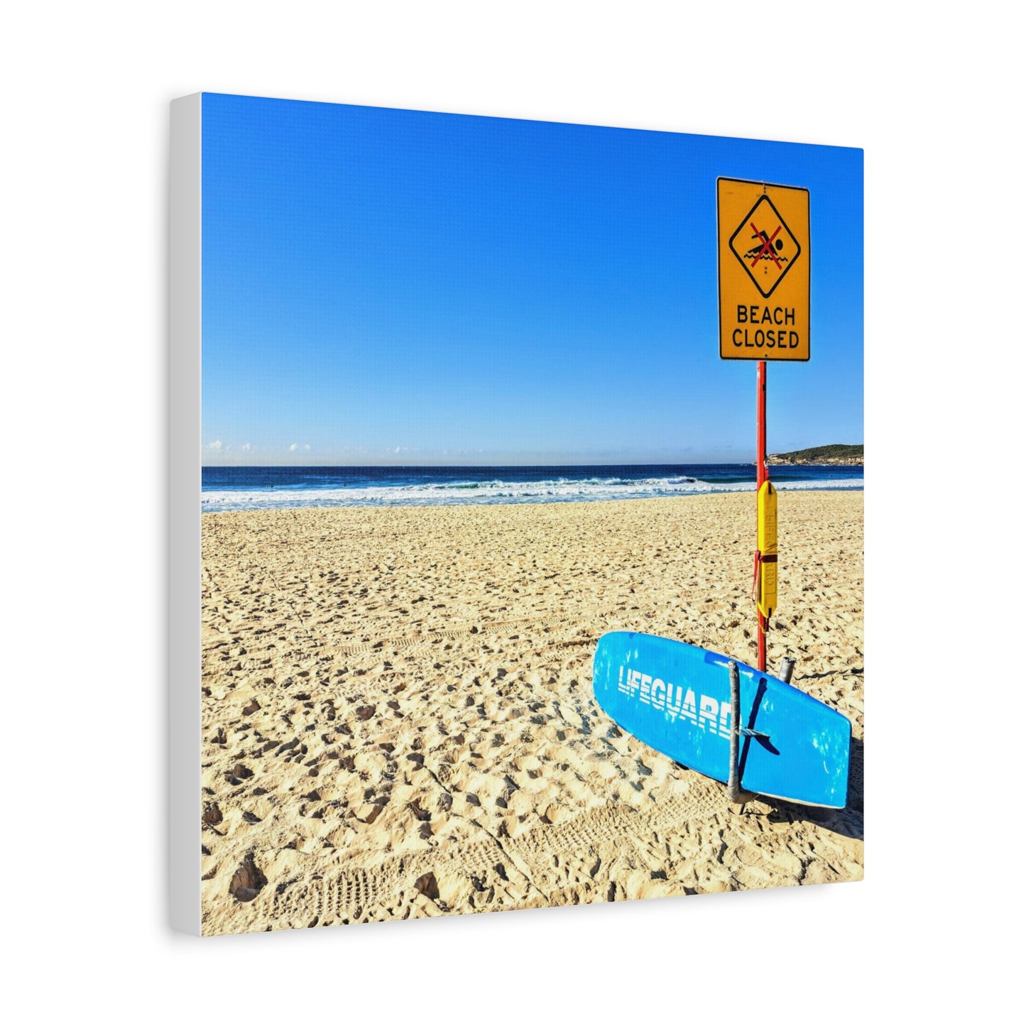 Beach Closed (canvas)