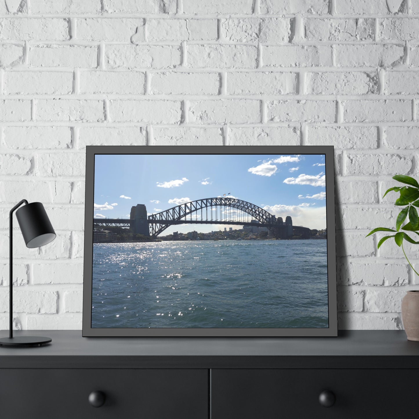 Sydney Harbour (framed print) - Love Ya Wall Art