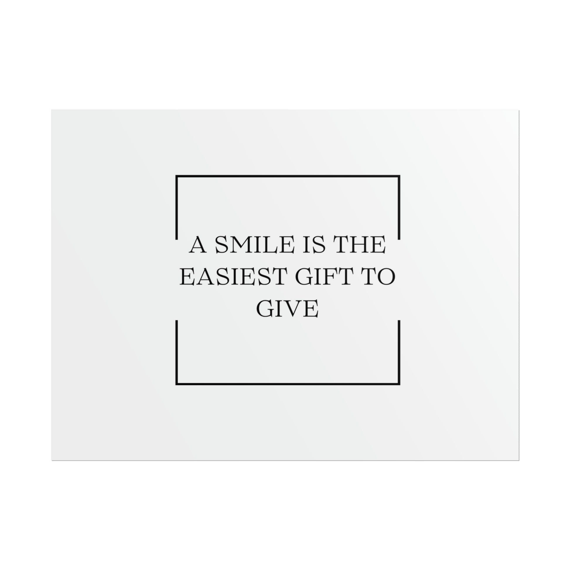 Quote - Smile (print) - Love Ya Wall Art